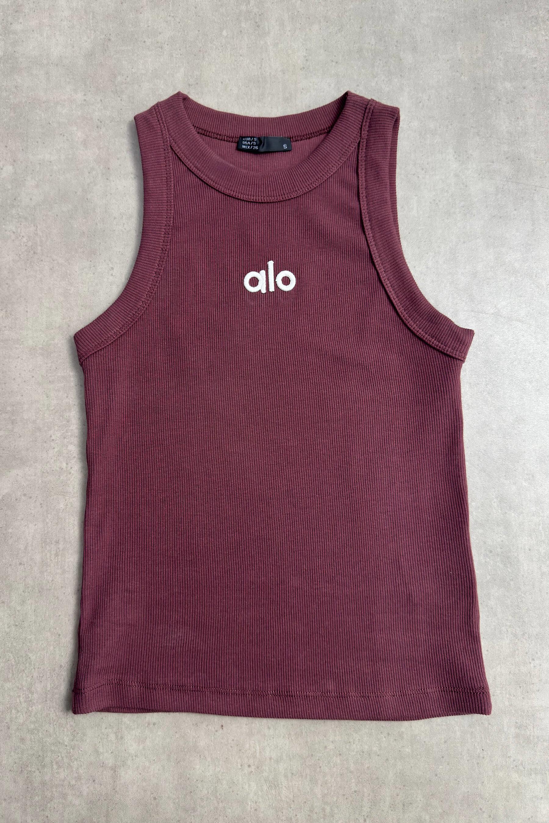 Bordo Fitilli Halter Yaka Baskılı Basic Bluz