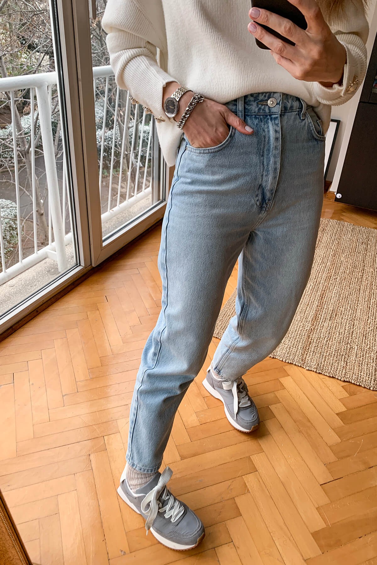 Buz Mavisi Mom Jean
