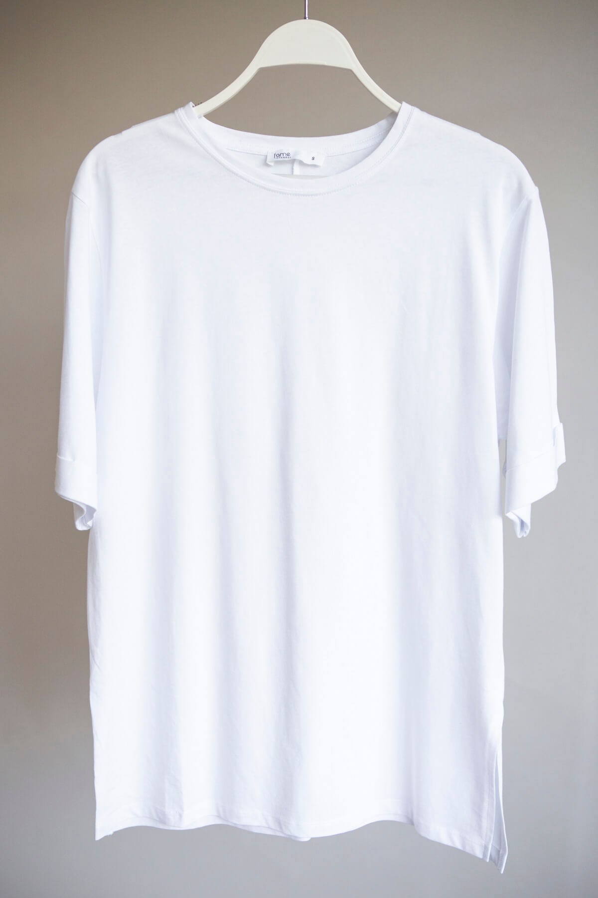 Düz Baskı Basic T-Shirt
