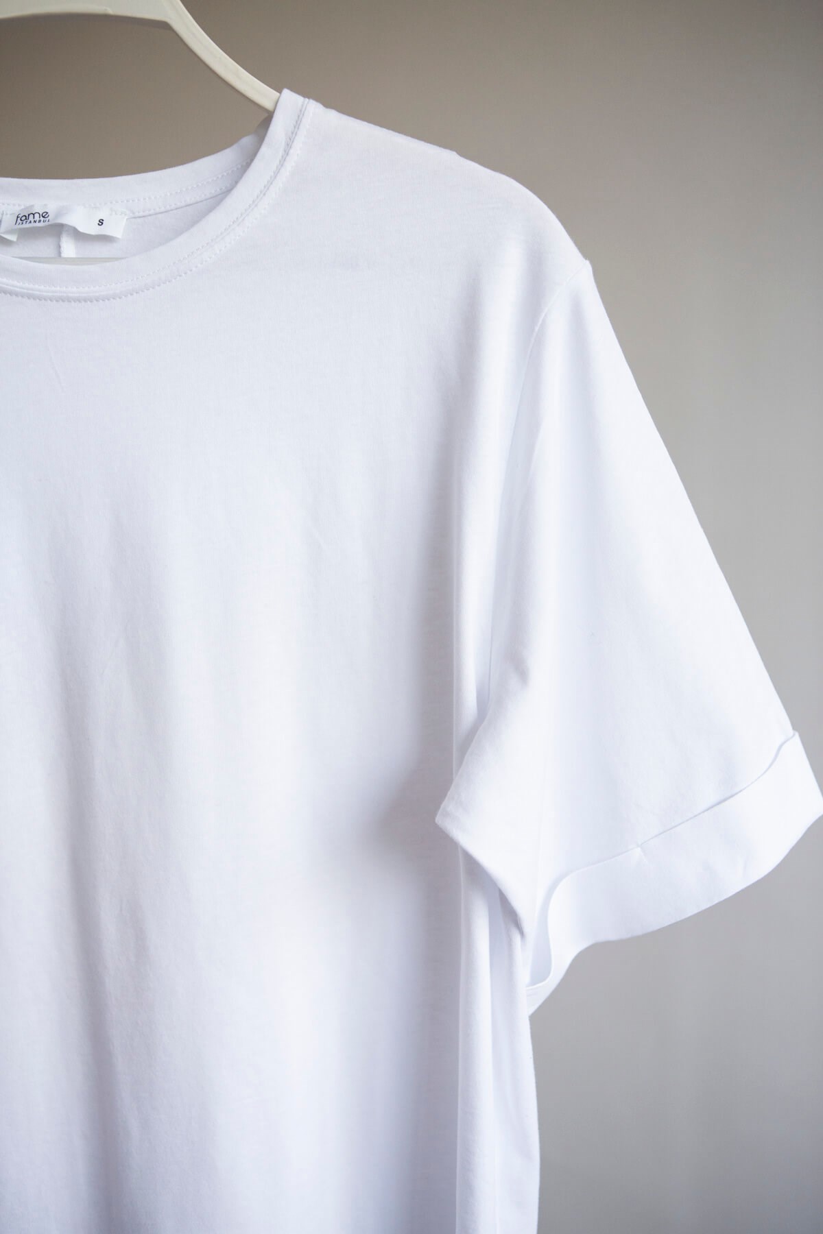 Düz Baskı Basic T-Shirt