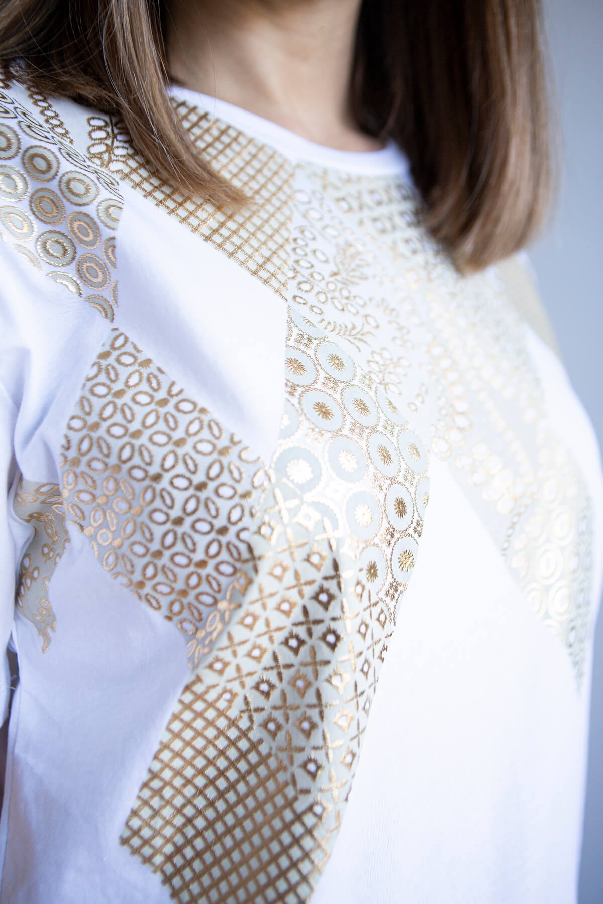 Gold Detay T-Shirt