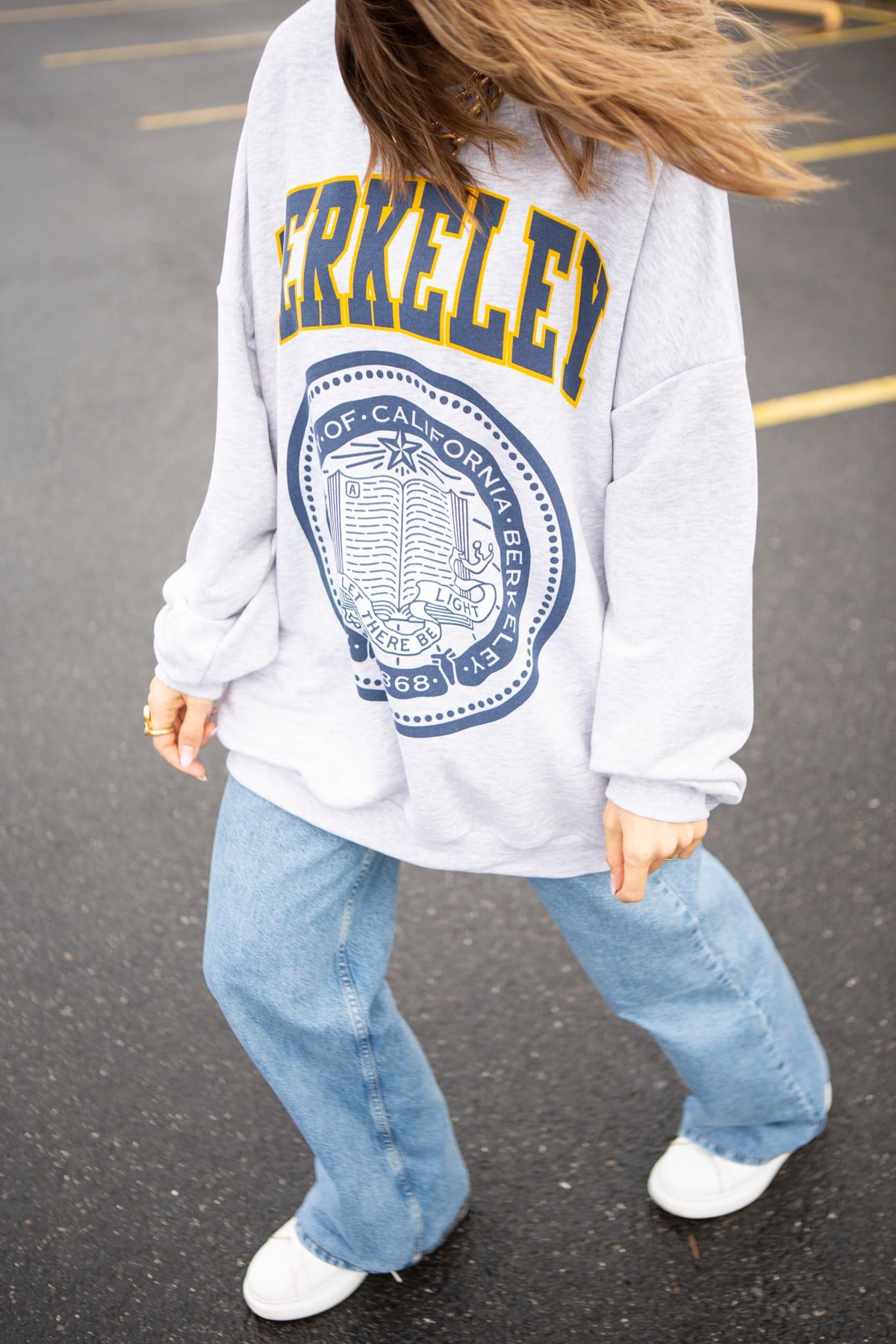Gri Berkley Sweatshirt