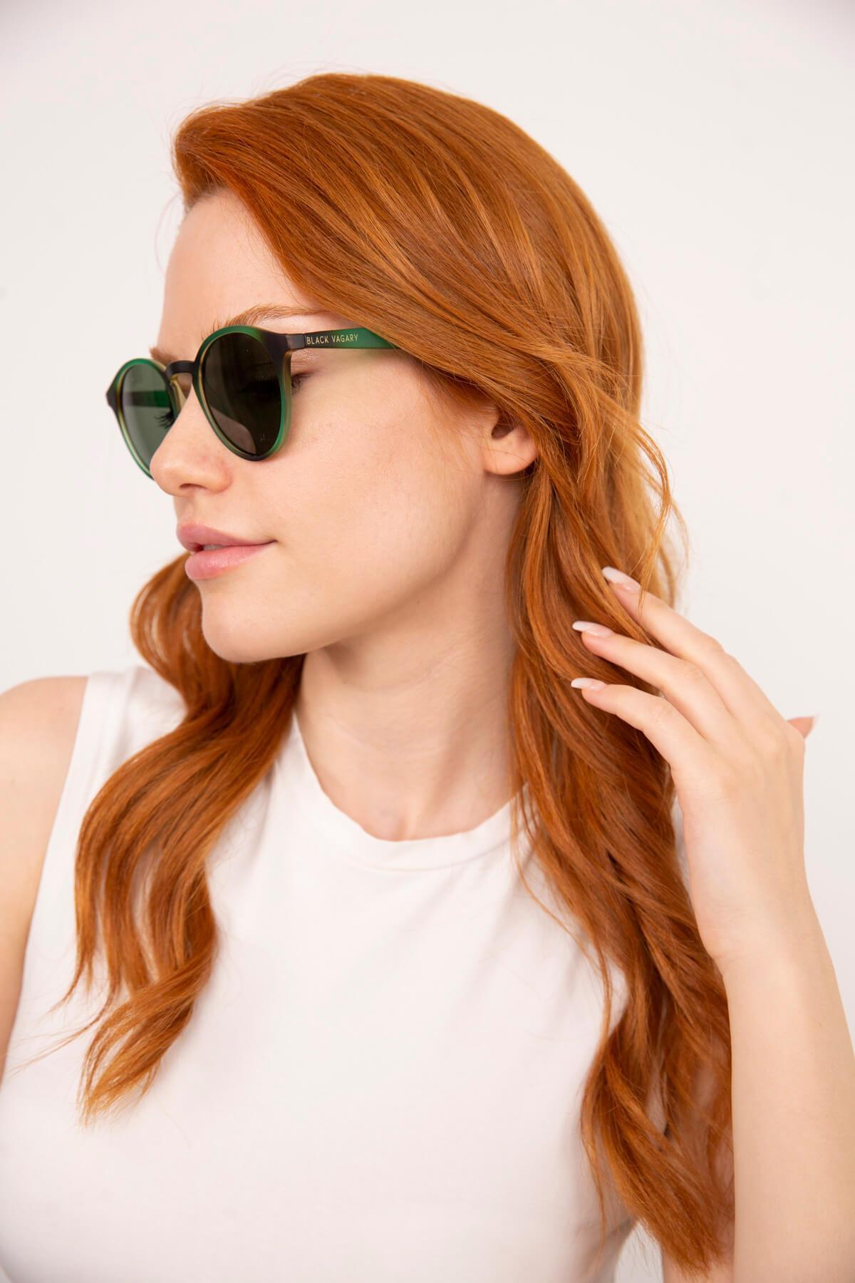 Maggie Mae Green Black Güneş Gözlüğü