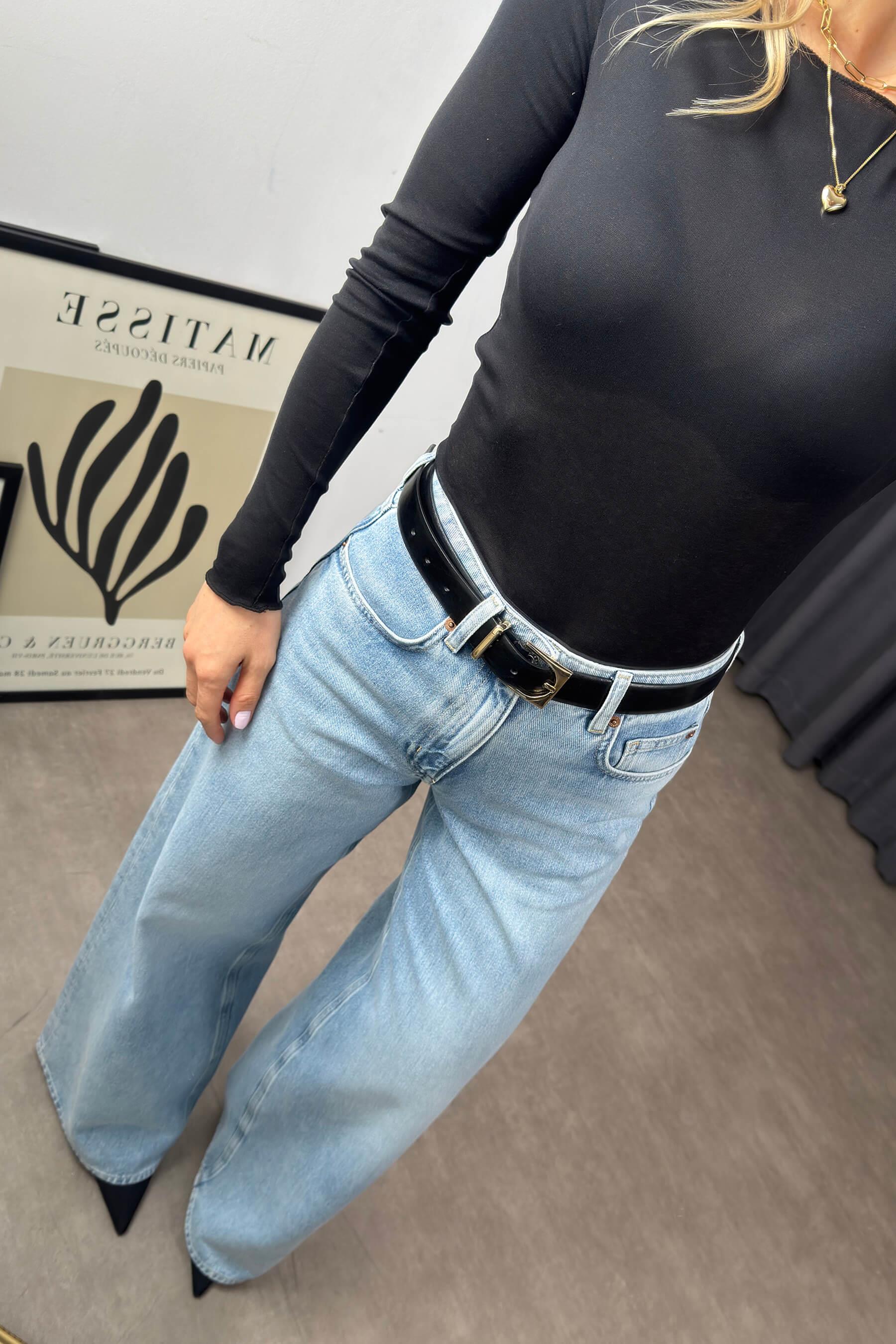 Mavi Bol Paça Wide Leg Jean