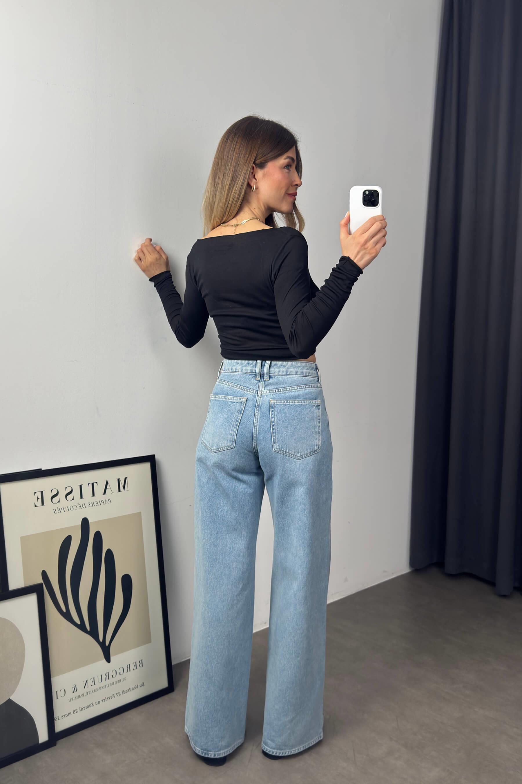 Mavi Bol Paça Wide Leg Jean