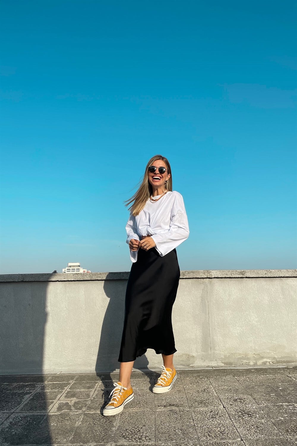 Siyah A Model Saten Etek