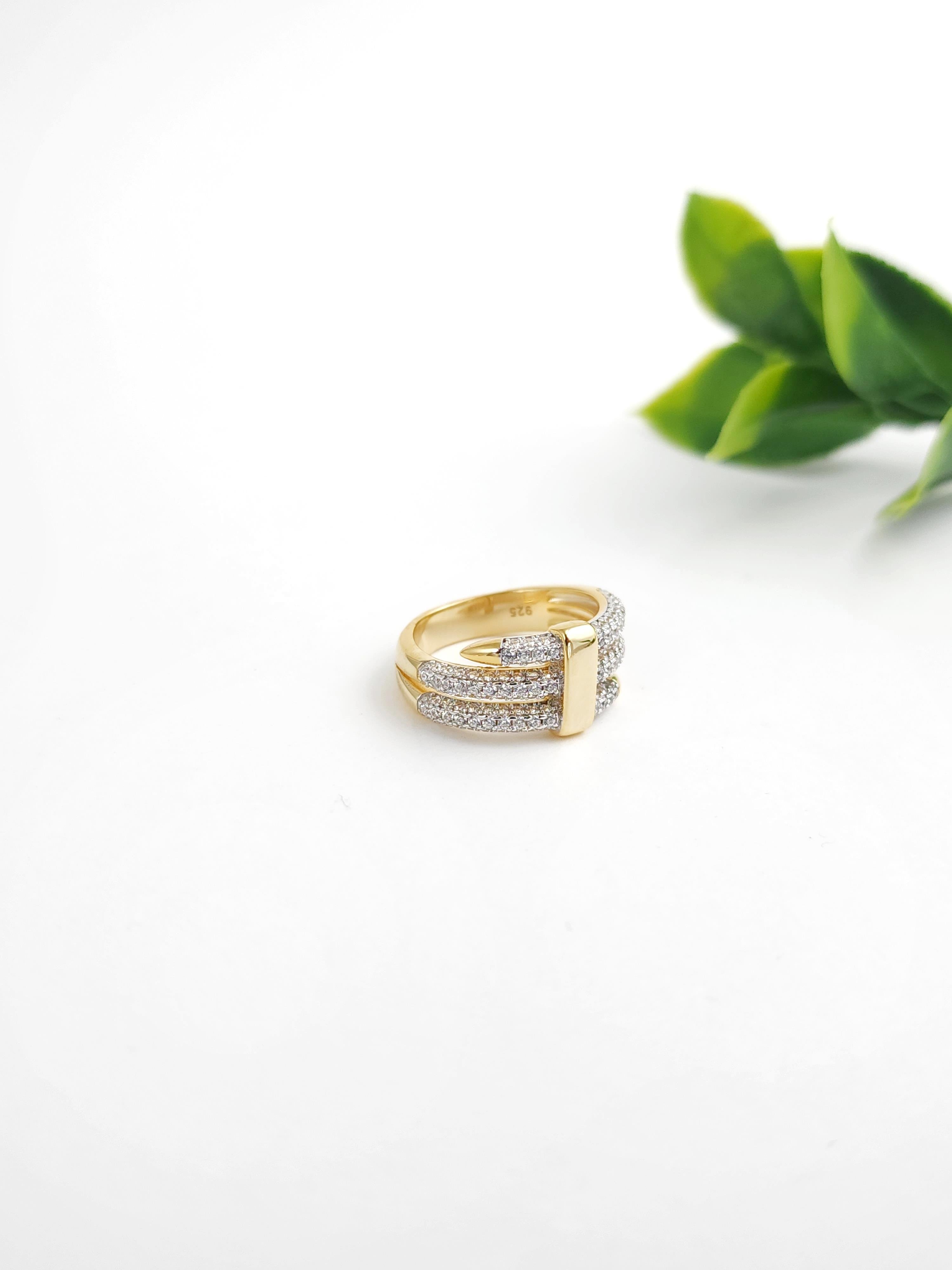 3 Sıra İtalyan Yüzük