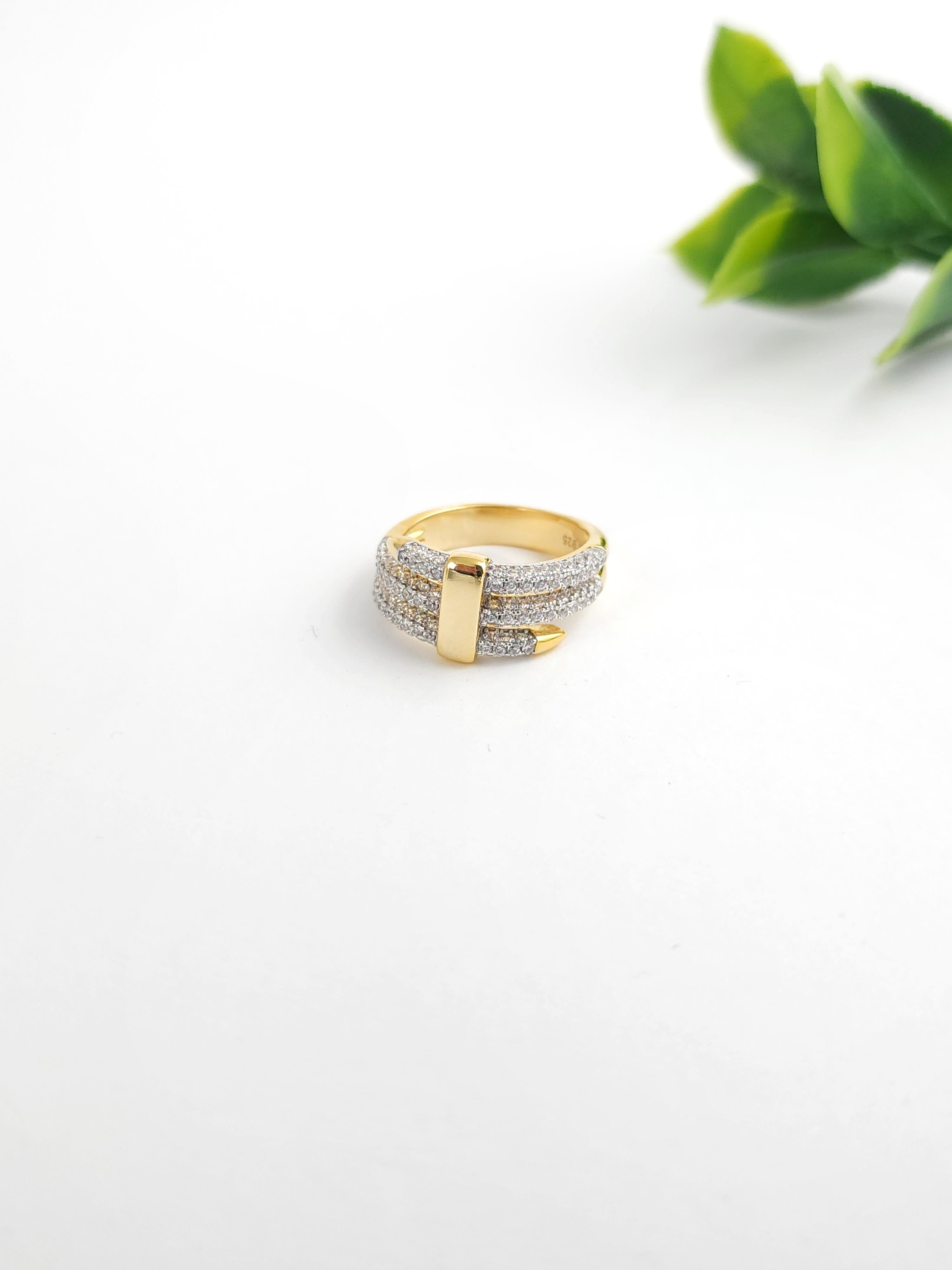 3 Sıra İtalyan Yüzük