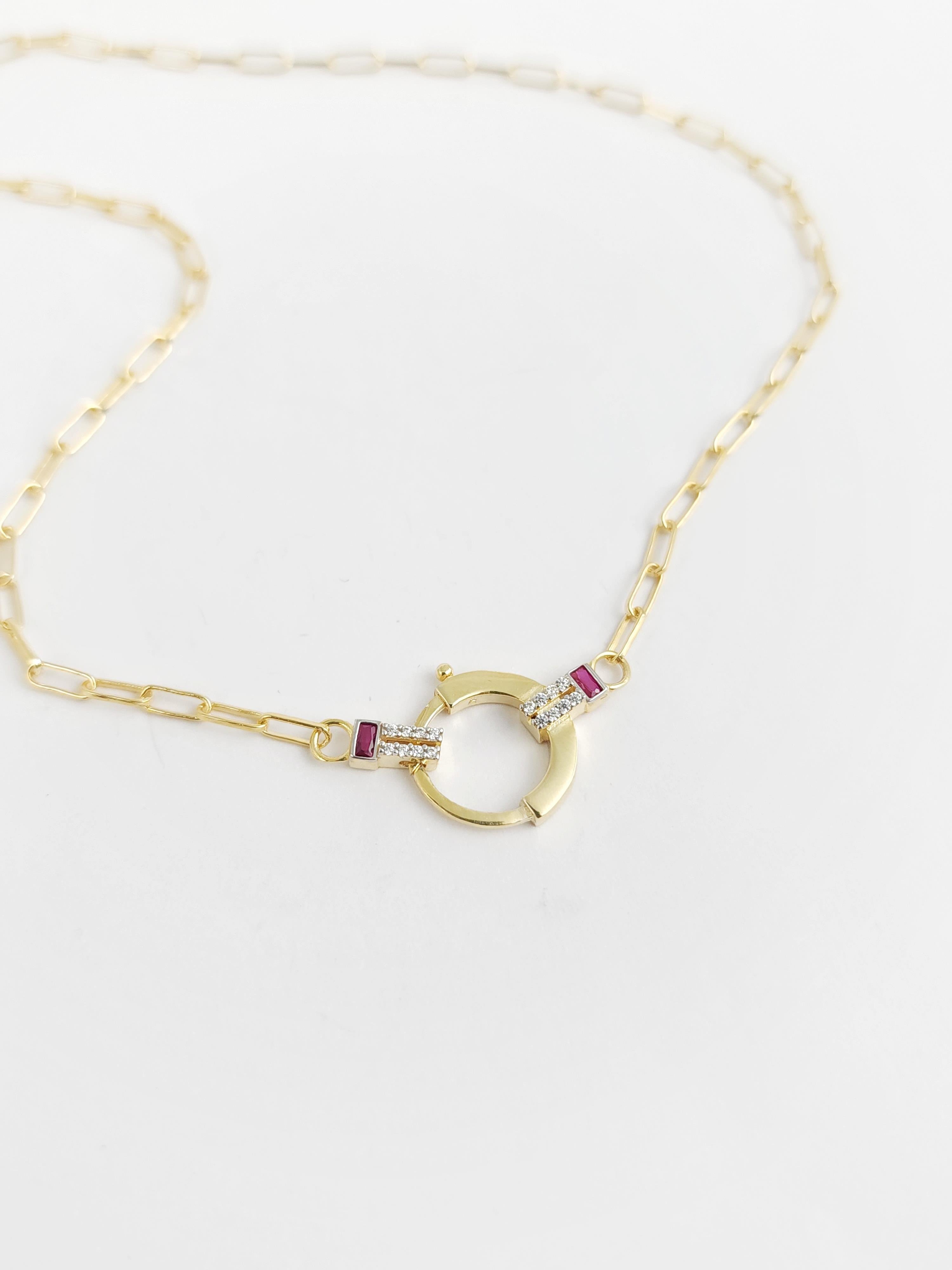 Ataç Zincir İtalyan Baget Kolye