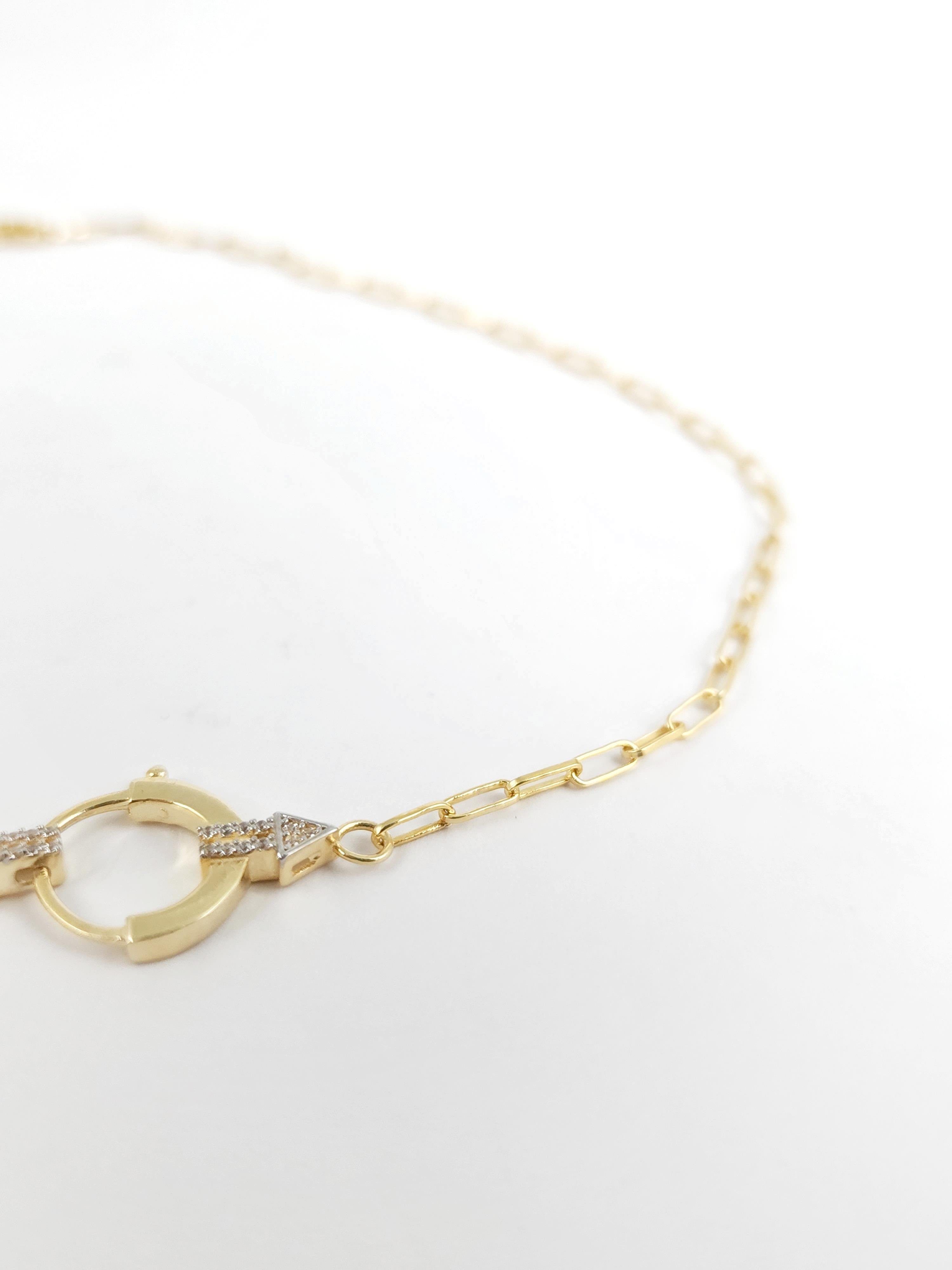 Ataç Zincir İtalyan Ok Kolye