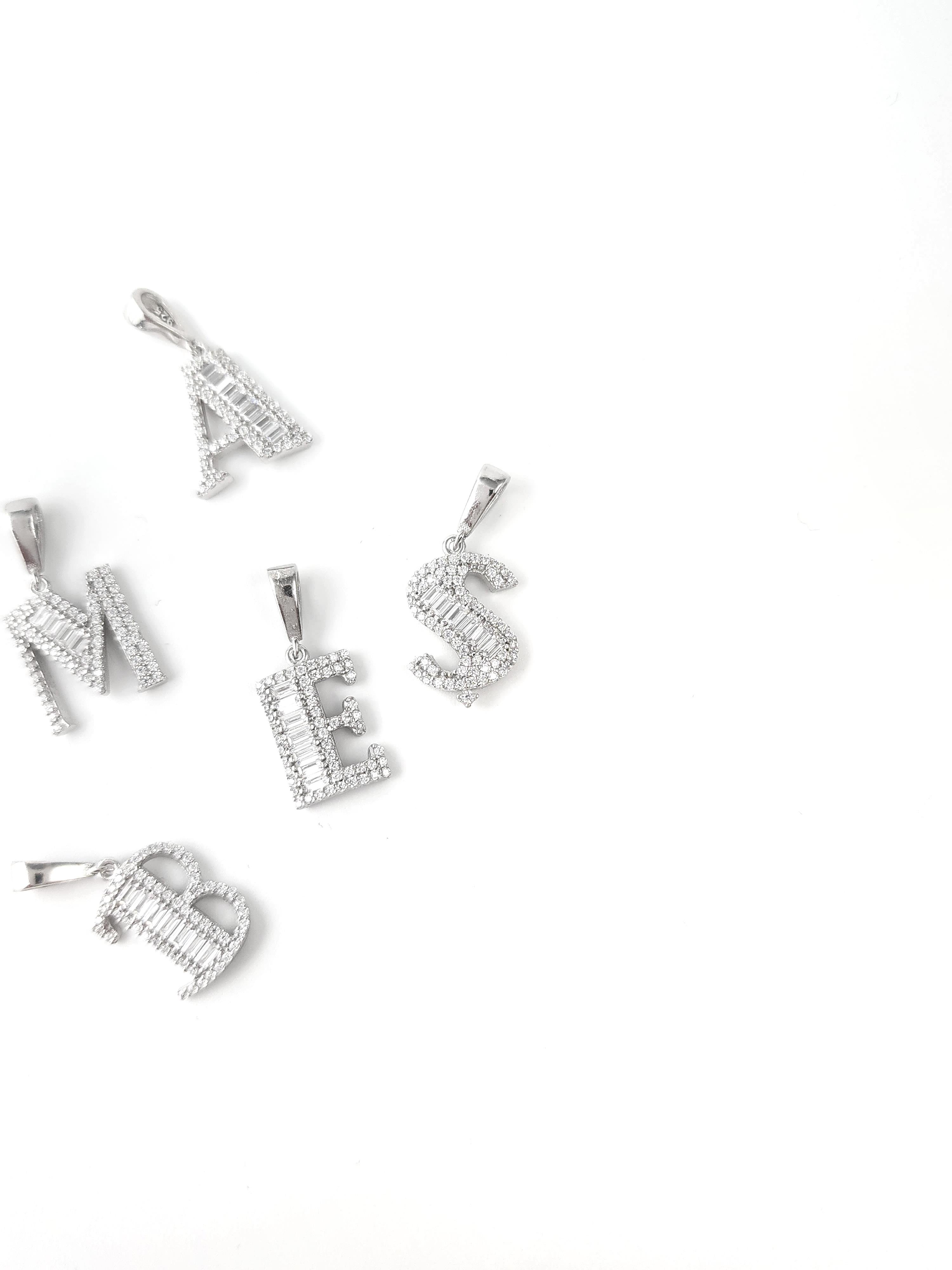 Baget Harf Kolye ( Tek Uç )