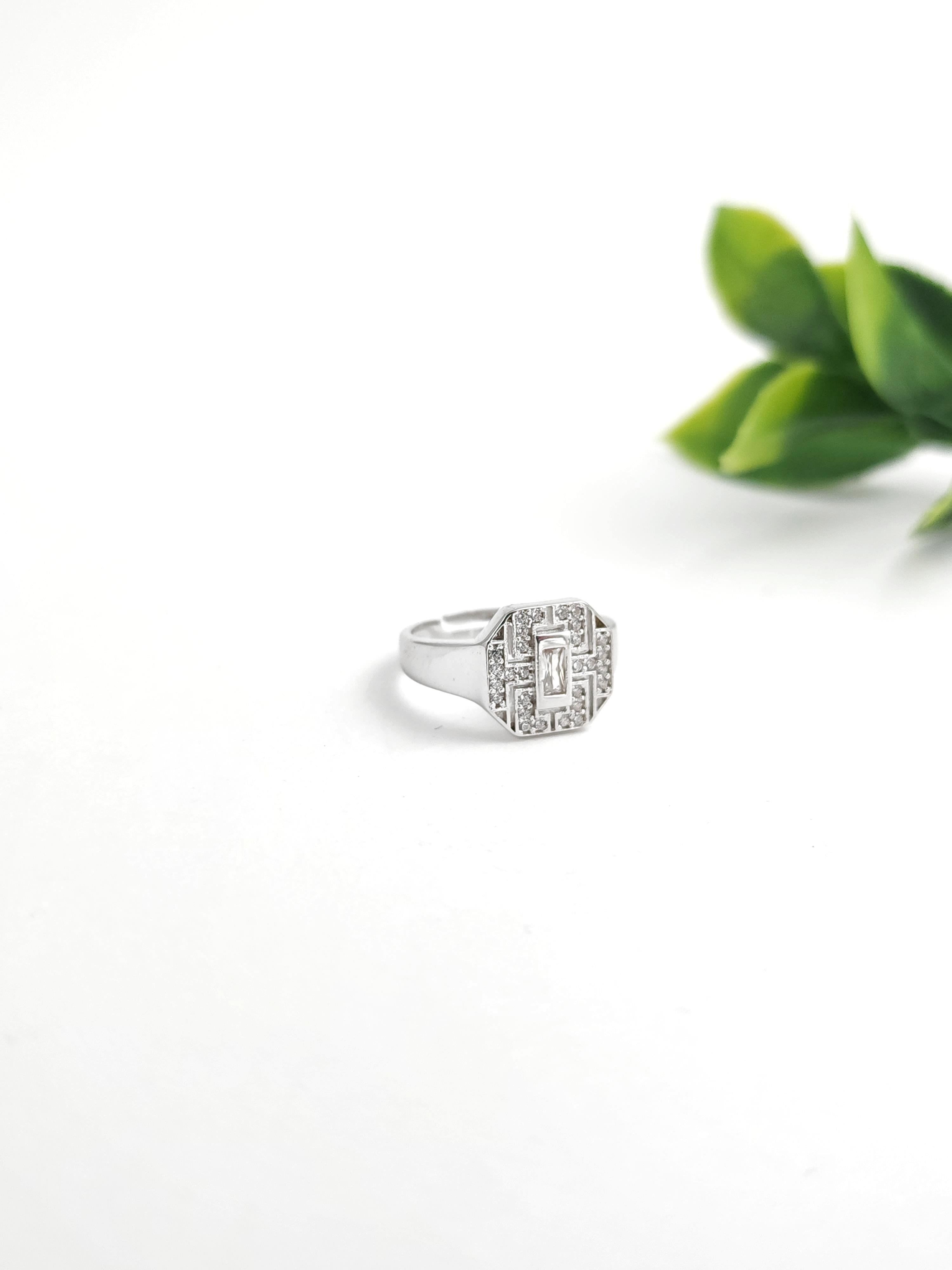 Baget Zirkon Yüzük