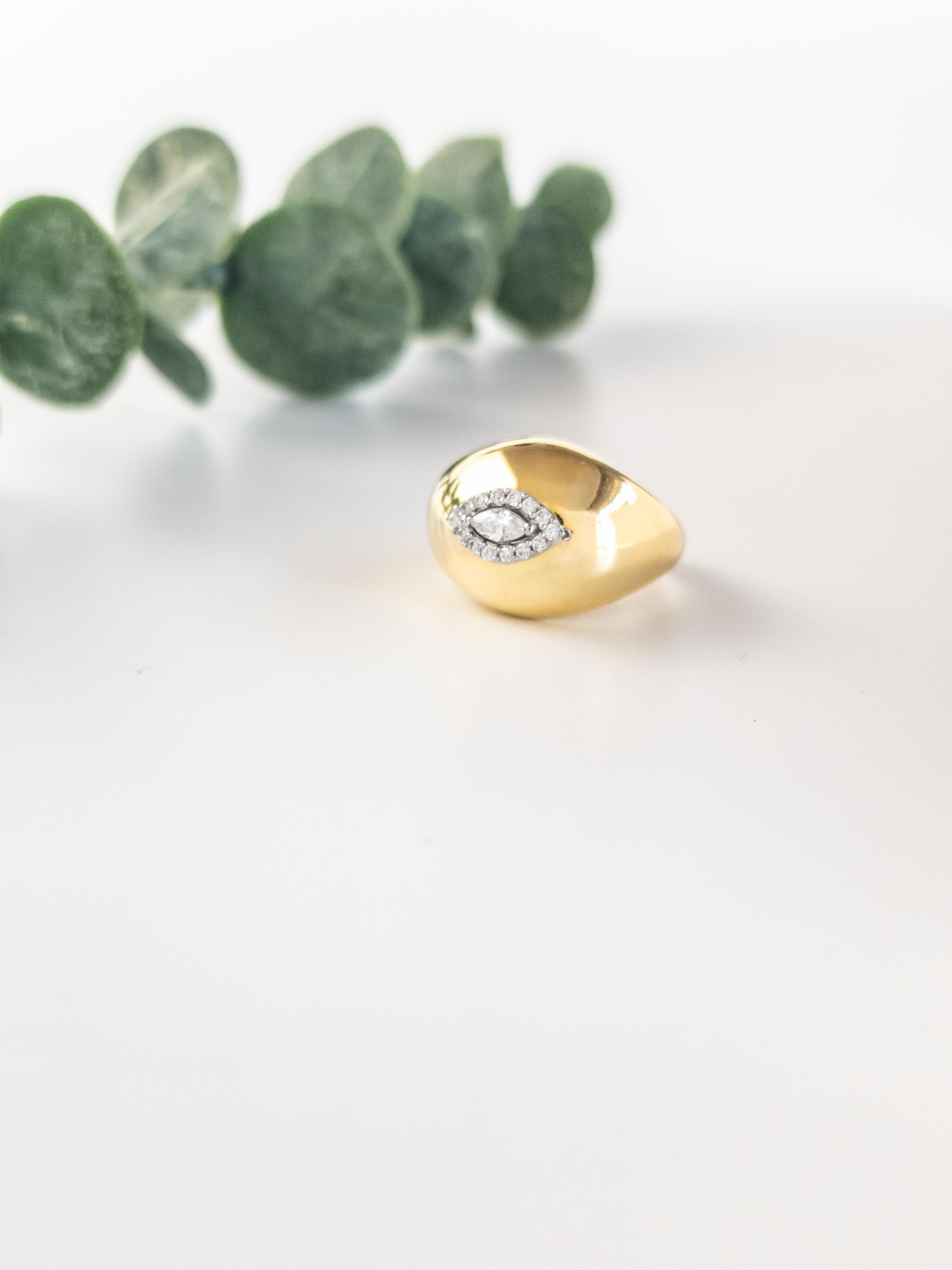 Balon Zirkon Yüzük