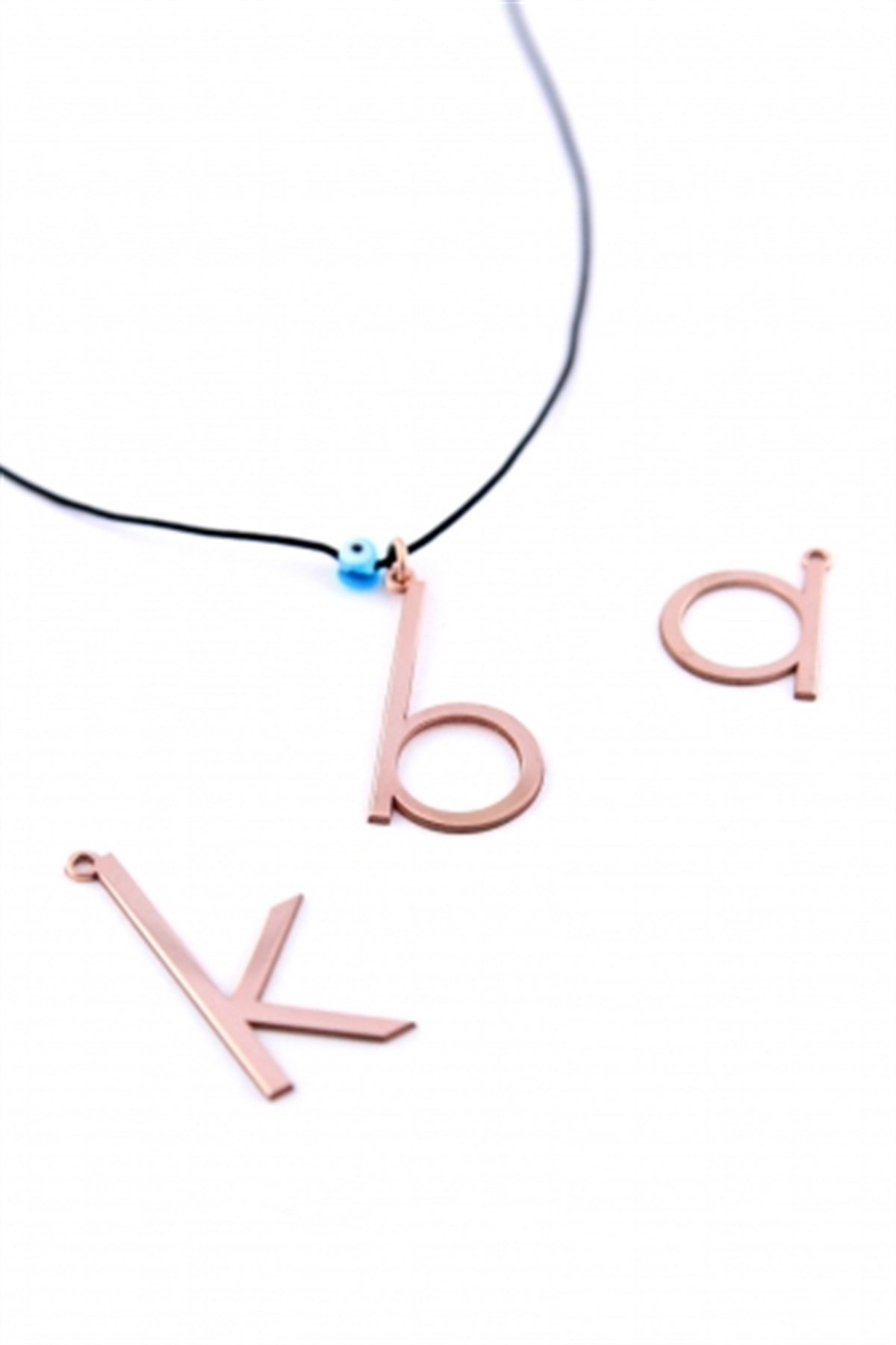 Boyun Hizası Nazar Göz Harf Kolye