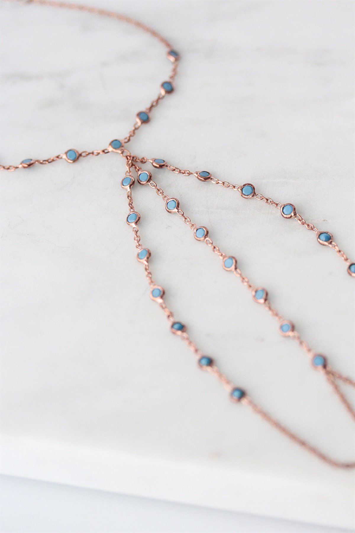 Çift Parmak Turkuaz Şahmeran