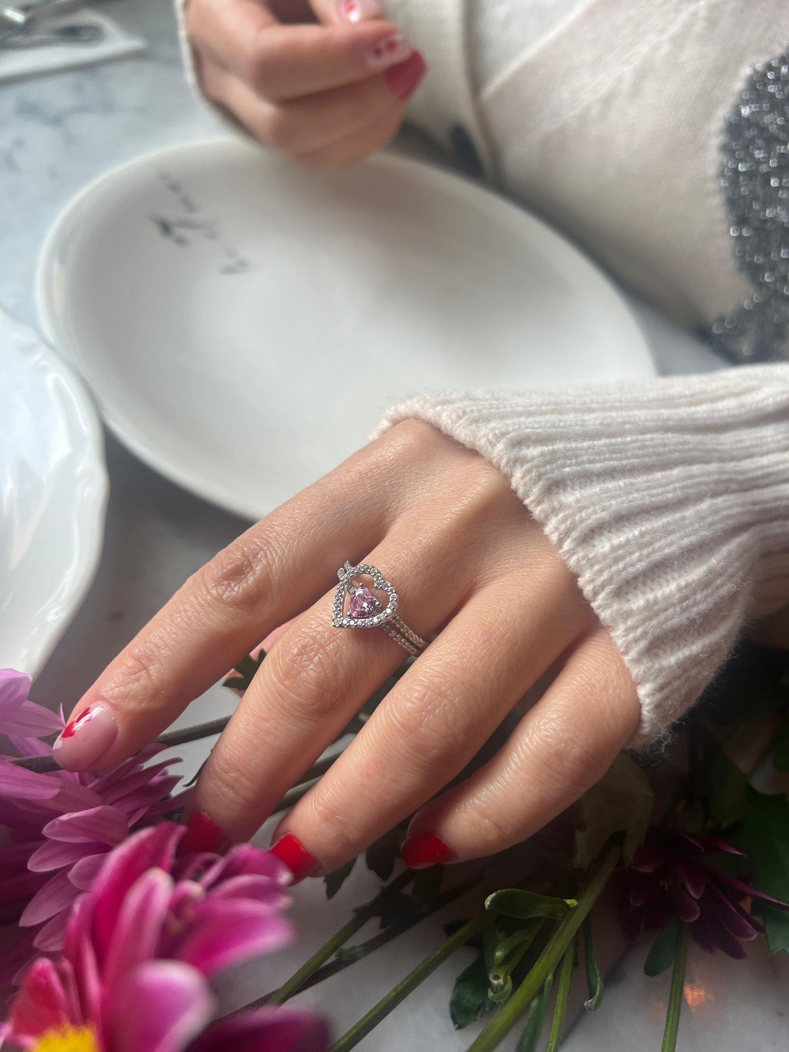 Couple Kalp Yüzük ( 2 Yüzük )