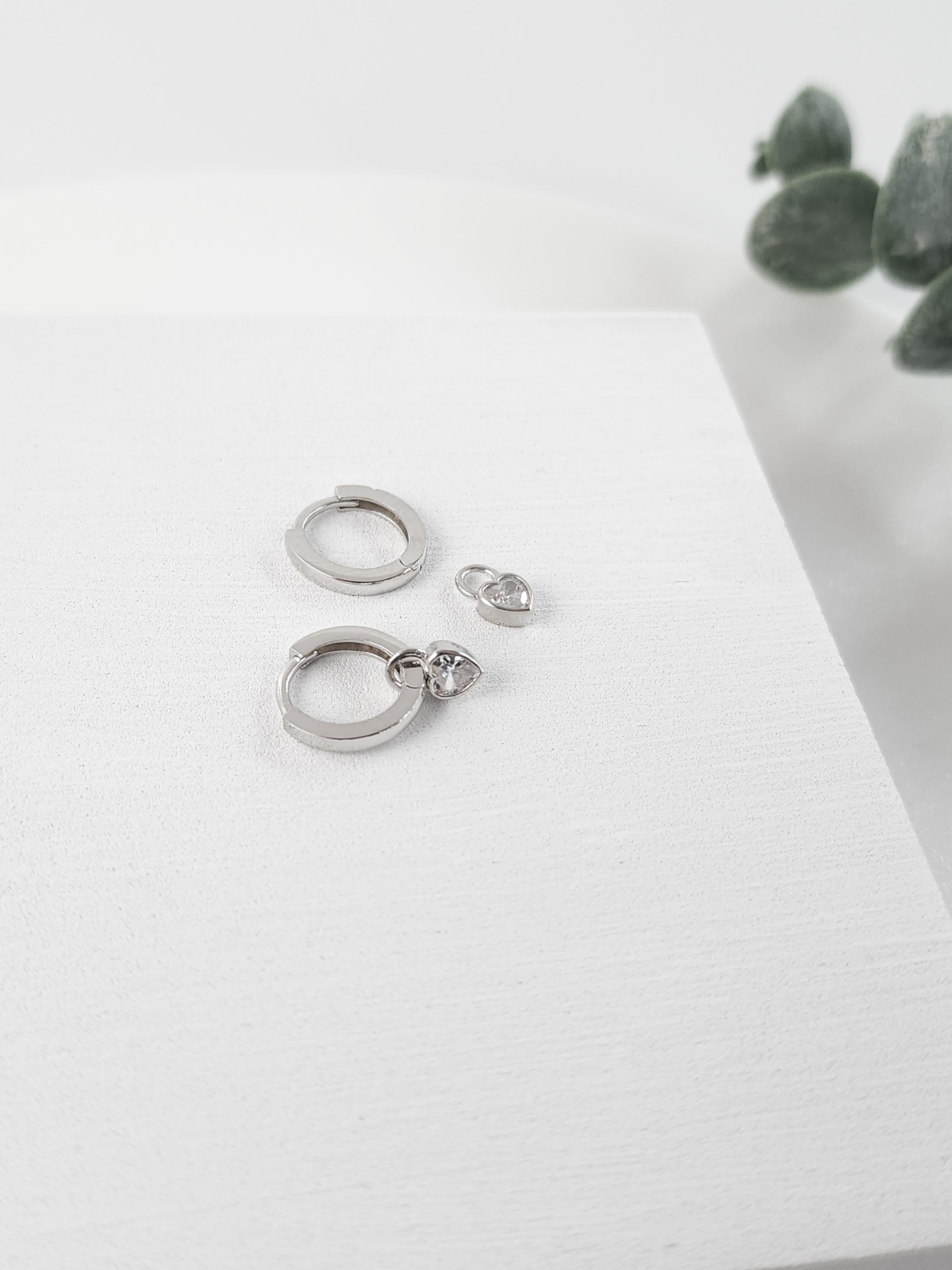 Cuore Charm Küpe