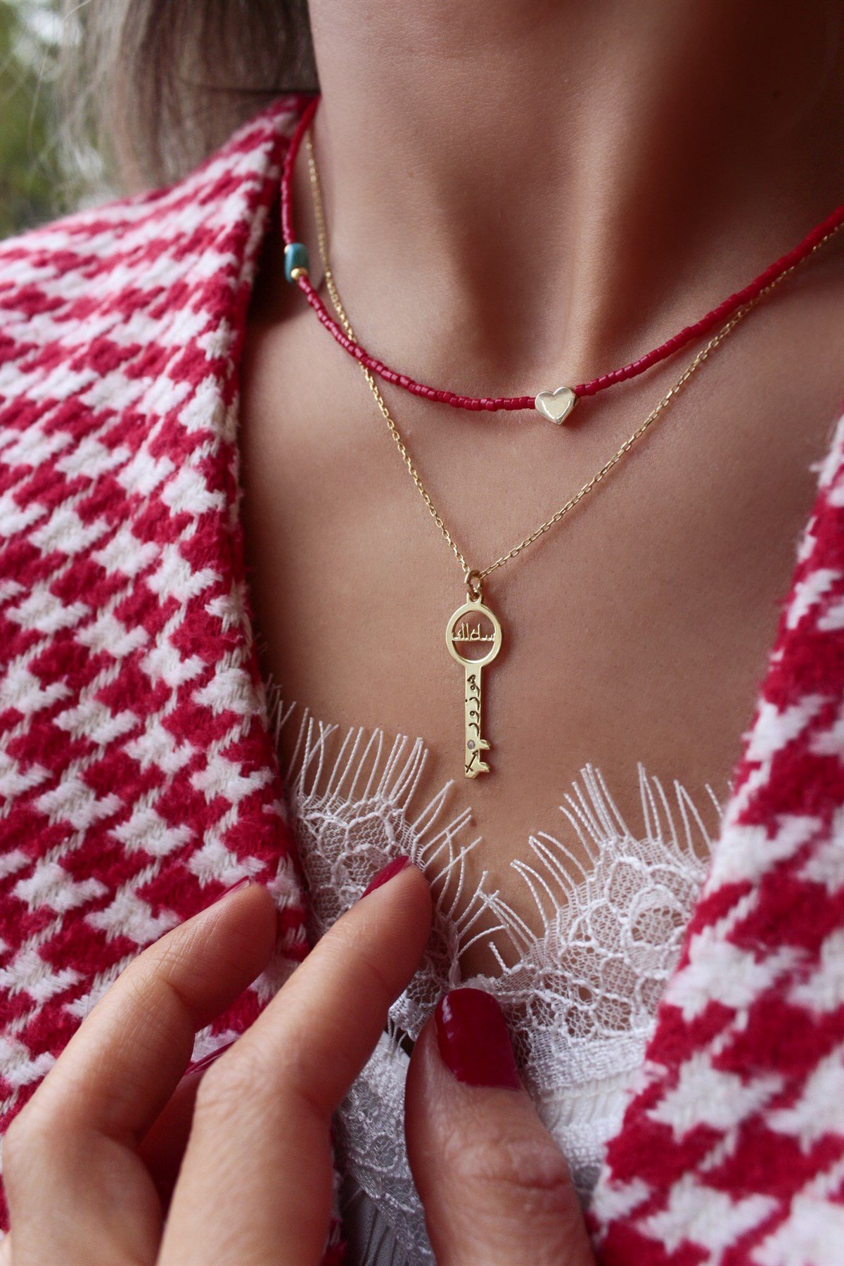 Dilek Anahtarı Kolye