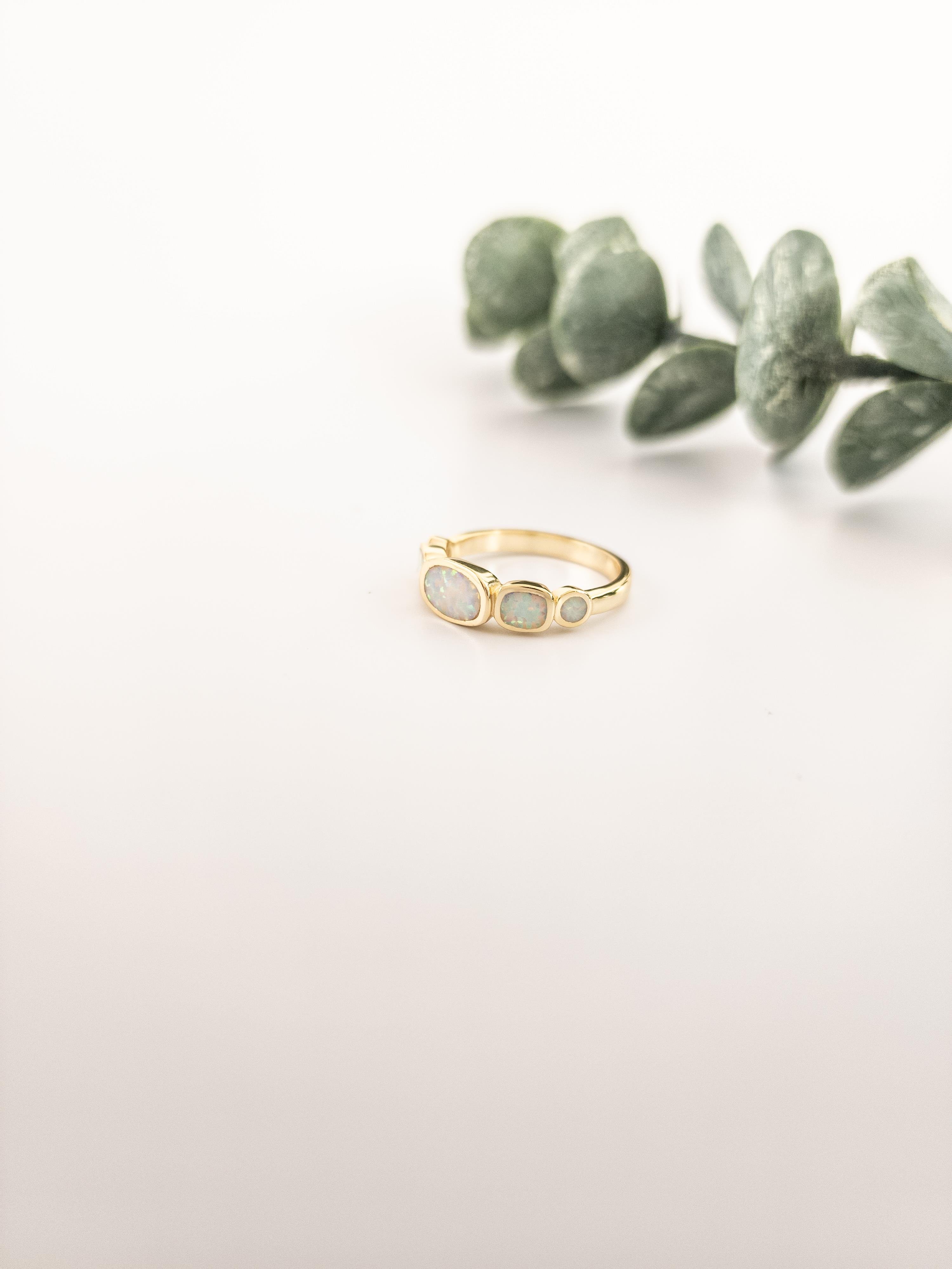 Doğal Taş 3 Yüzük