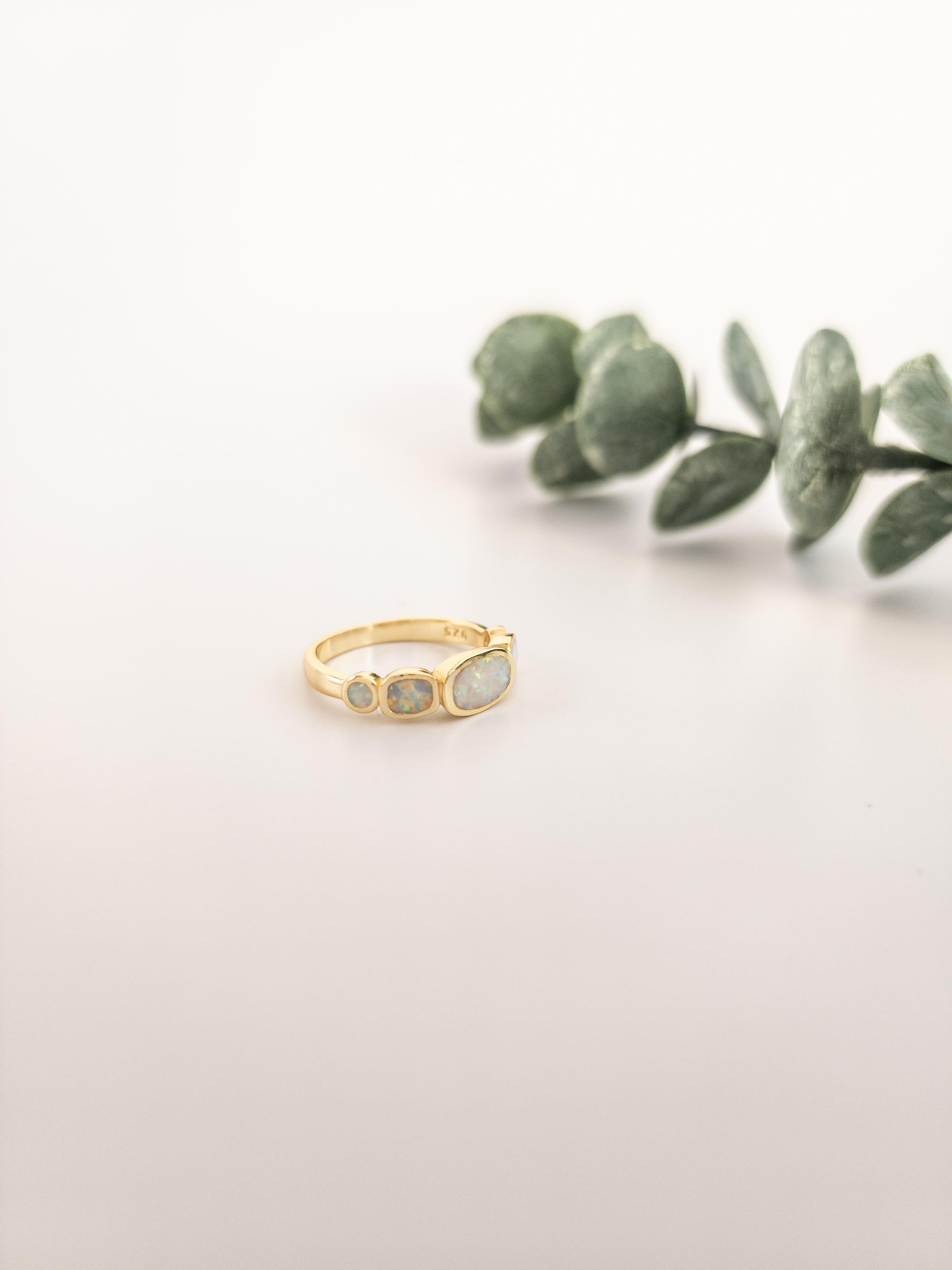 Doğal Taş 3 Yüzük