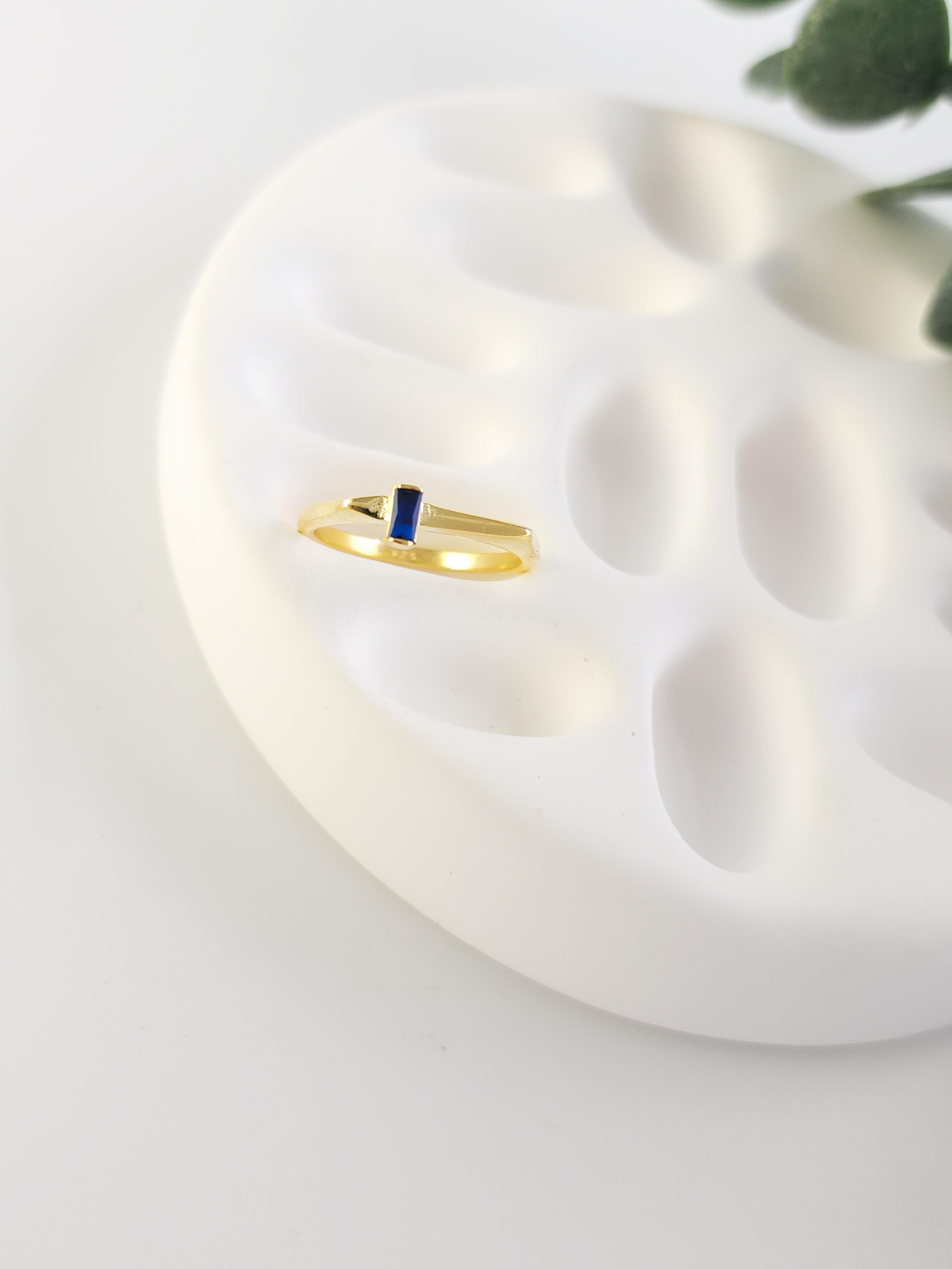 Doğal Taş Baget Yüzük