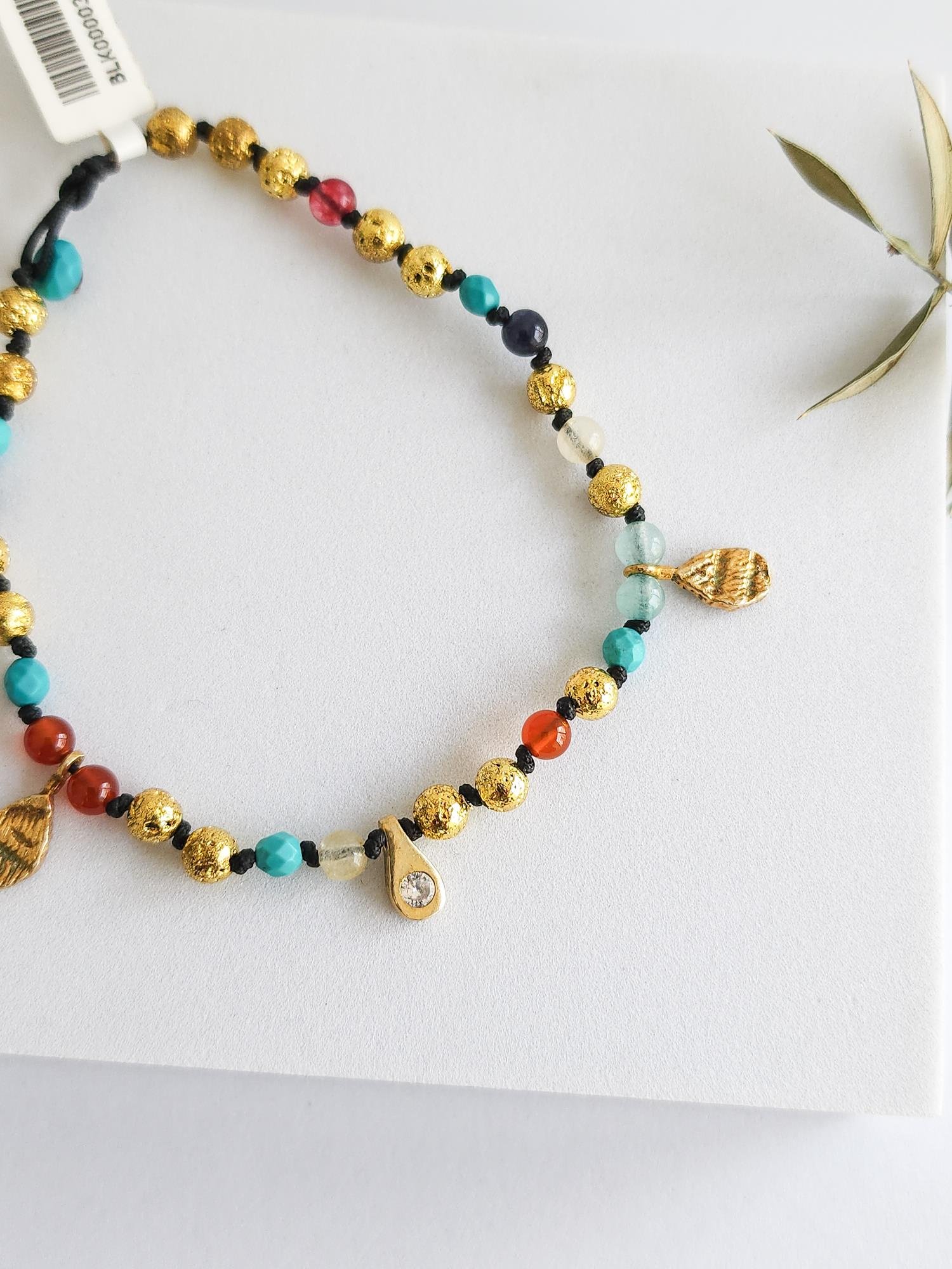 Doğal Taş Damla Bileklik