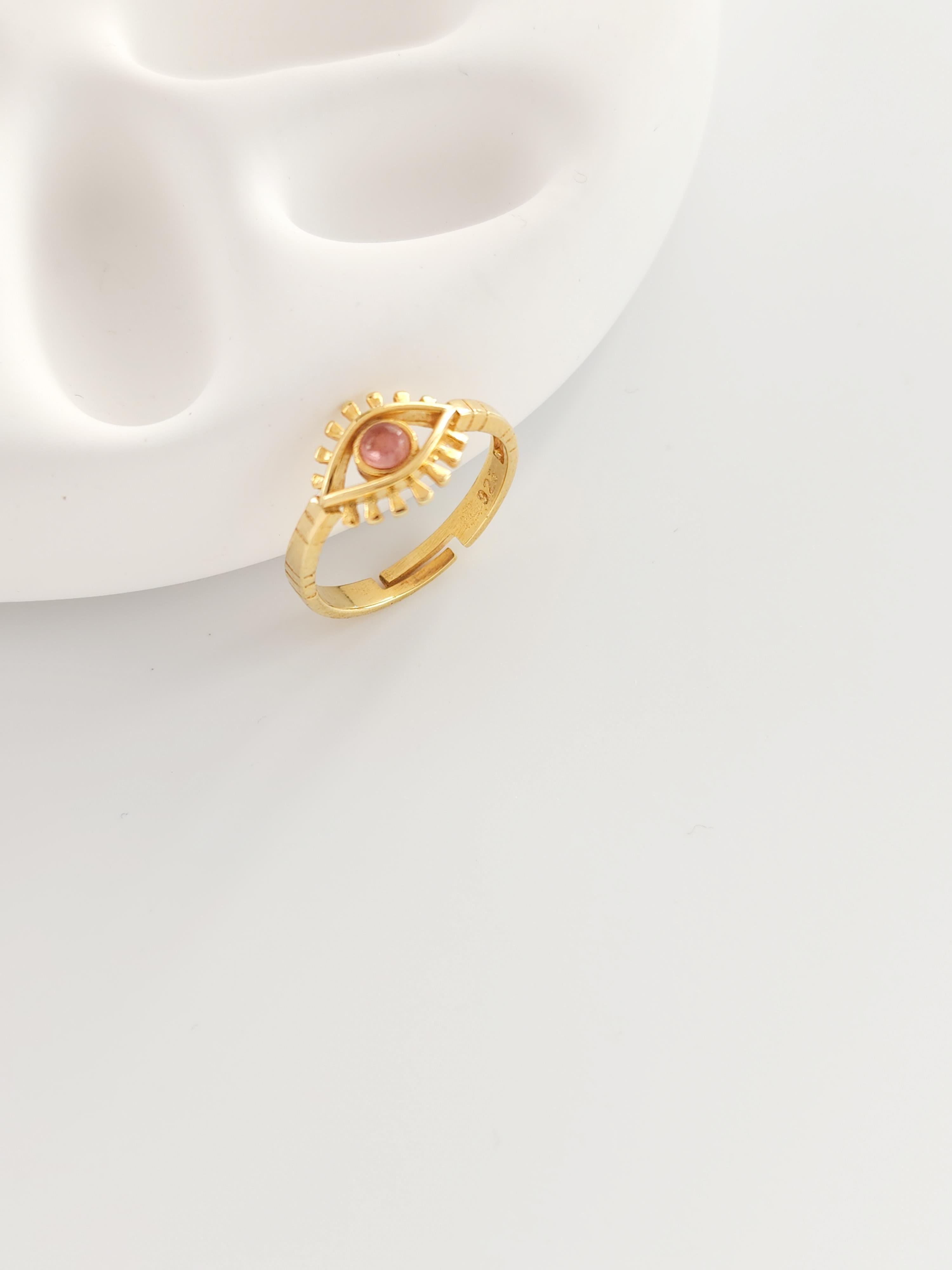 Doğal Taş Göz Yüzük