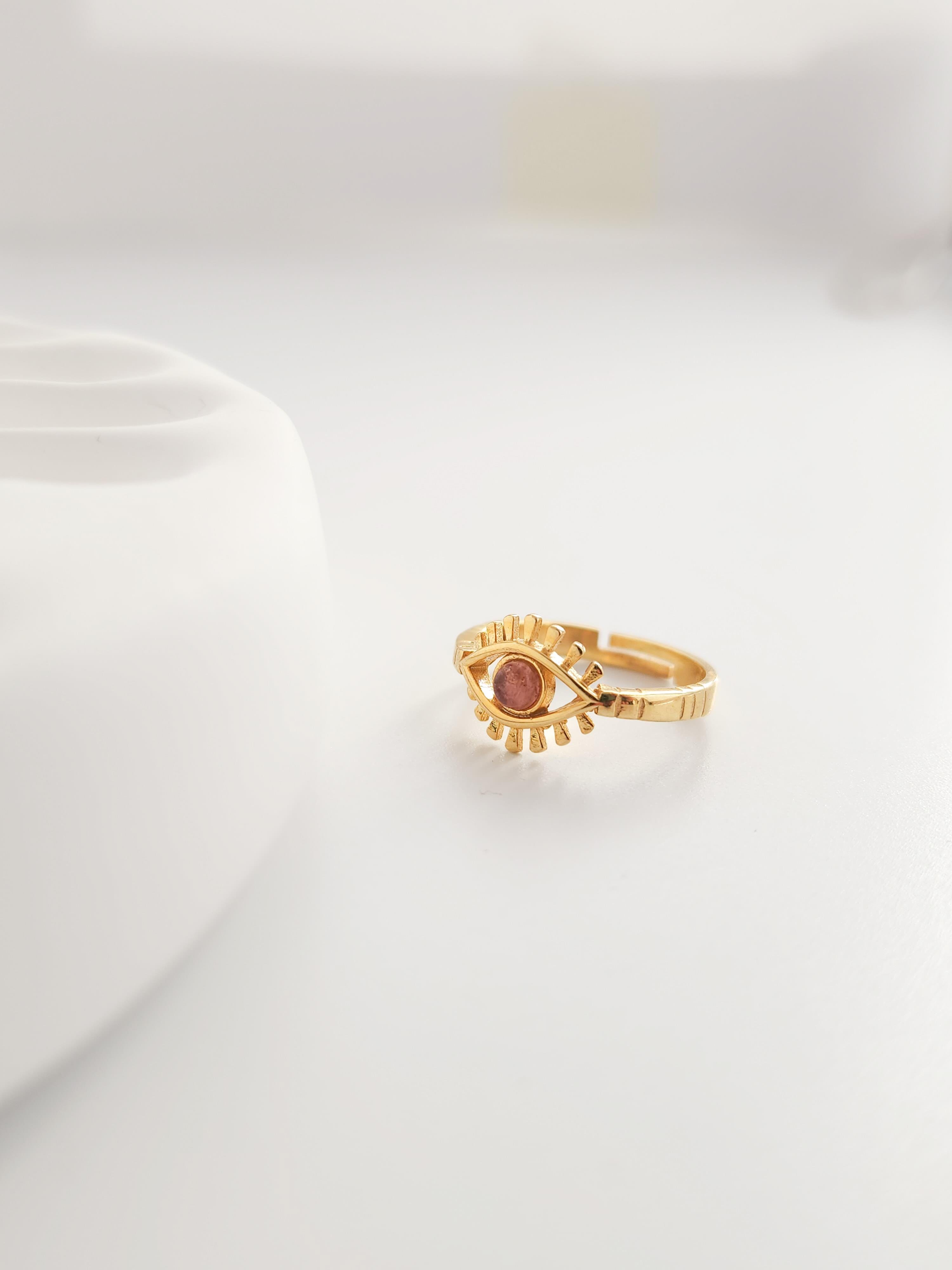 Doğal Taş Göz Yüzük