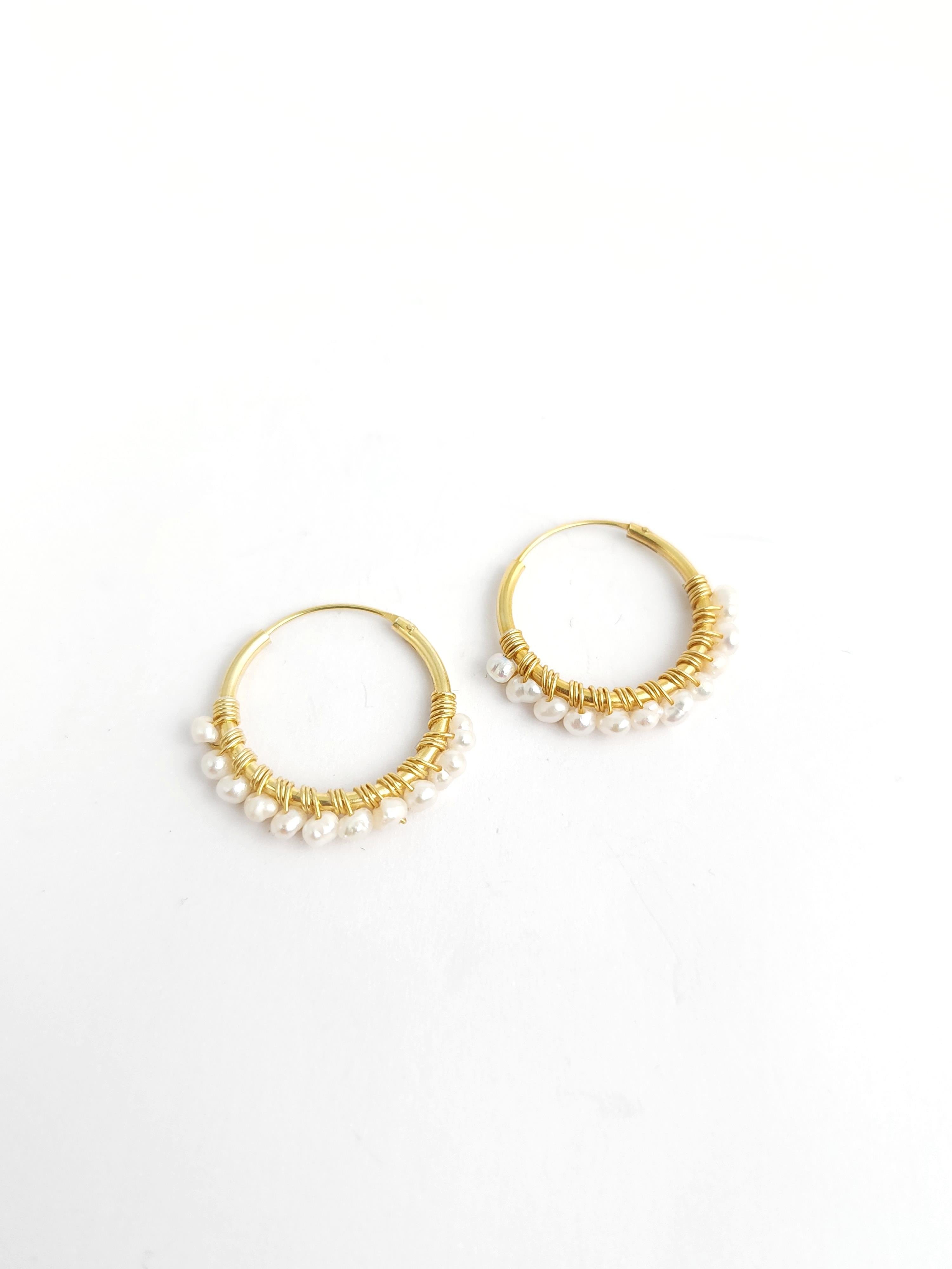 Doğal Taş Halka 2 Küpe