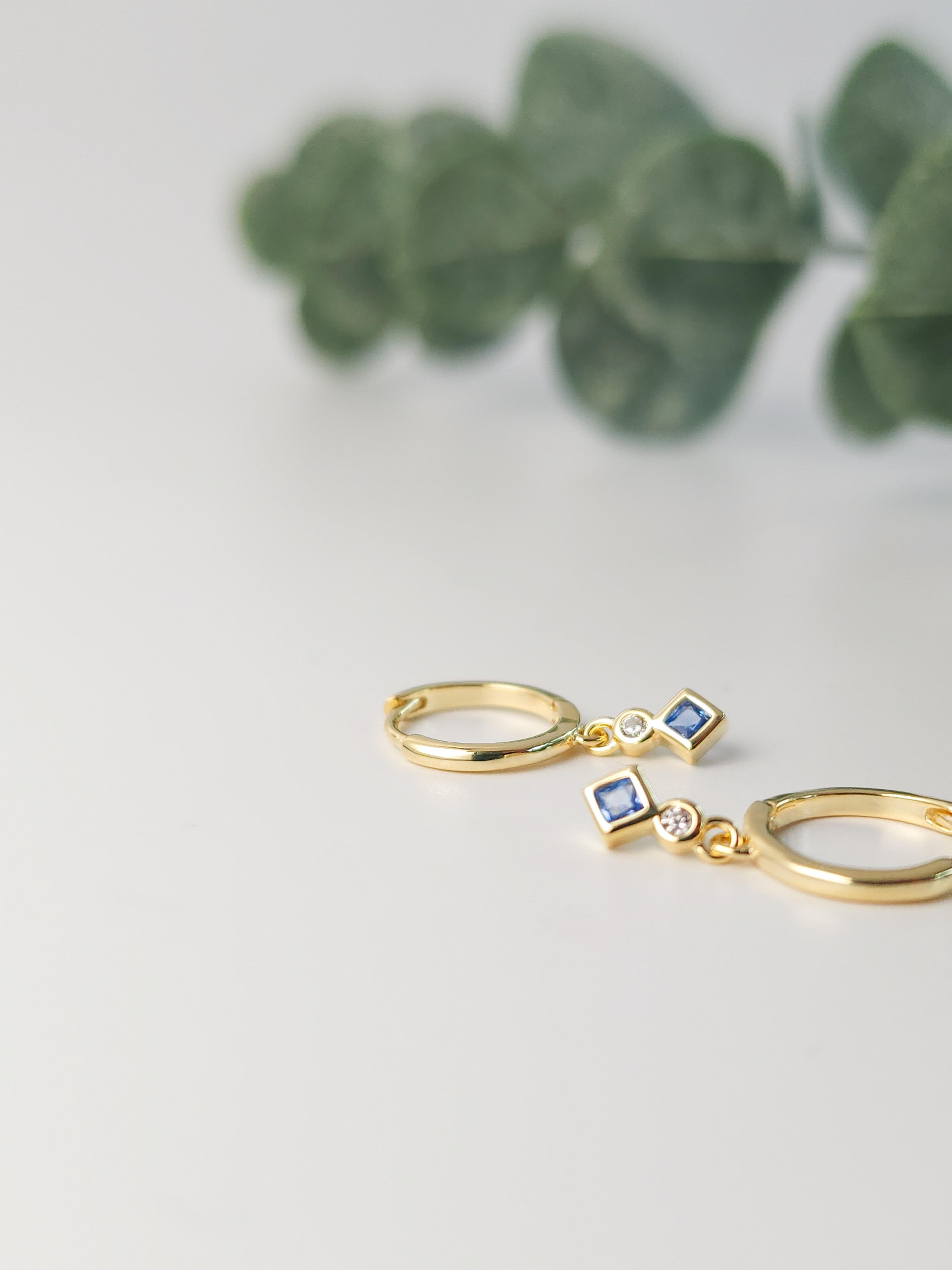 Doğal Taş Halka Küpe