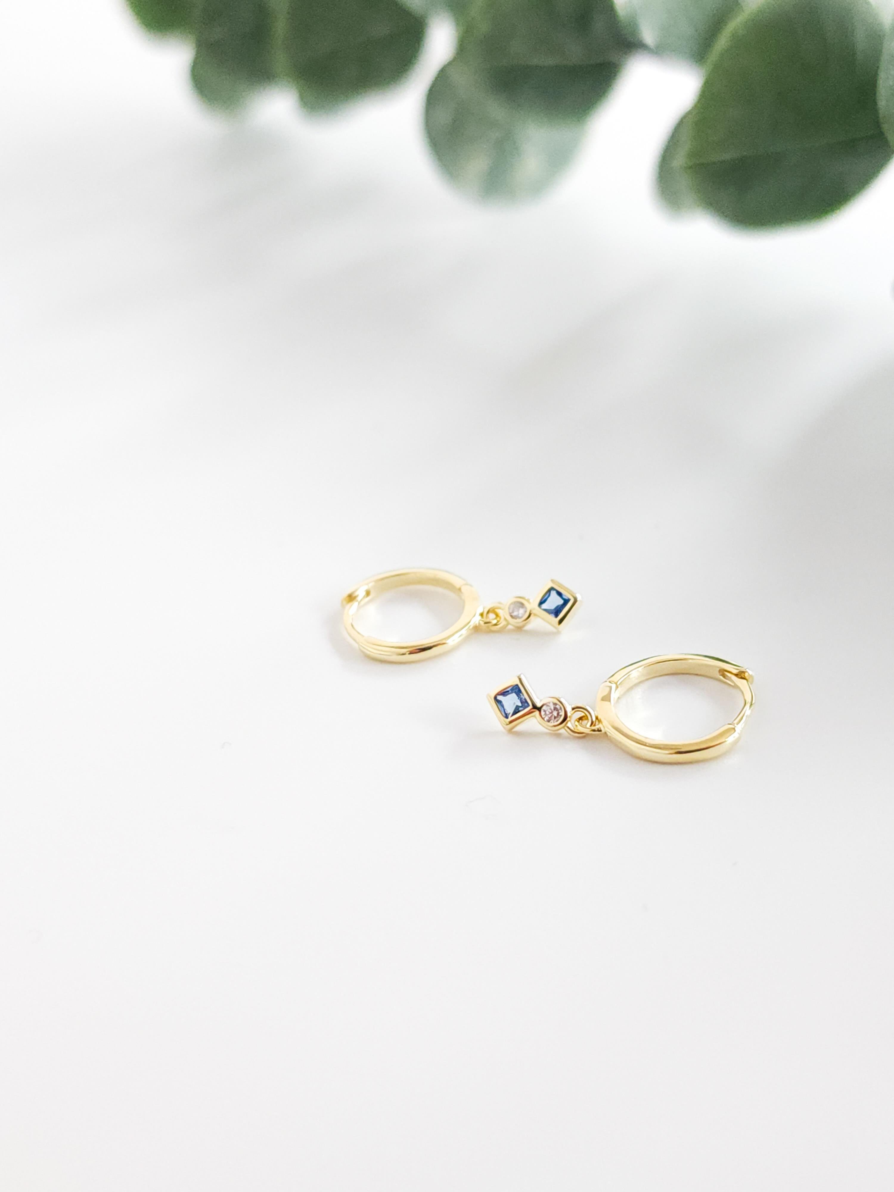 Doğal Taş Halka Küpe