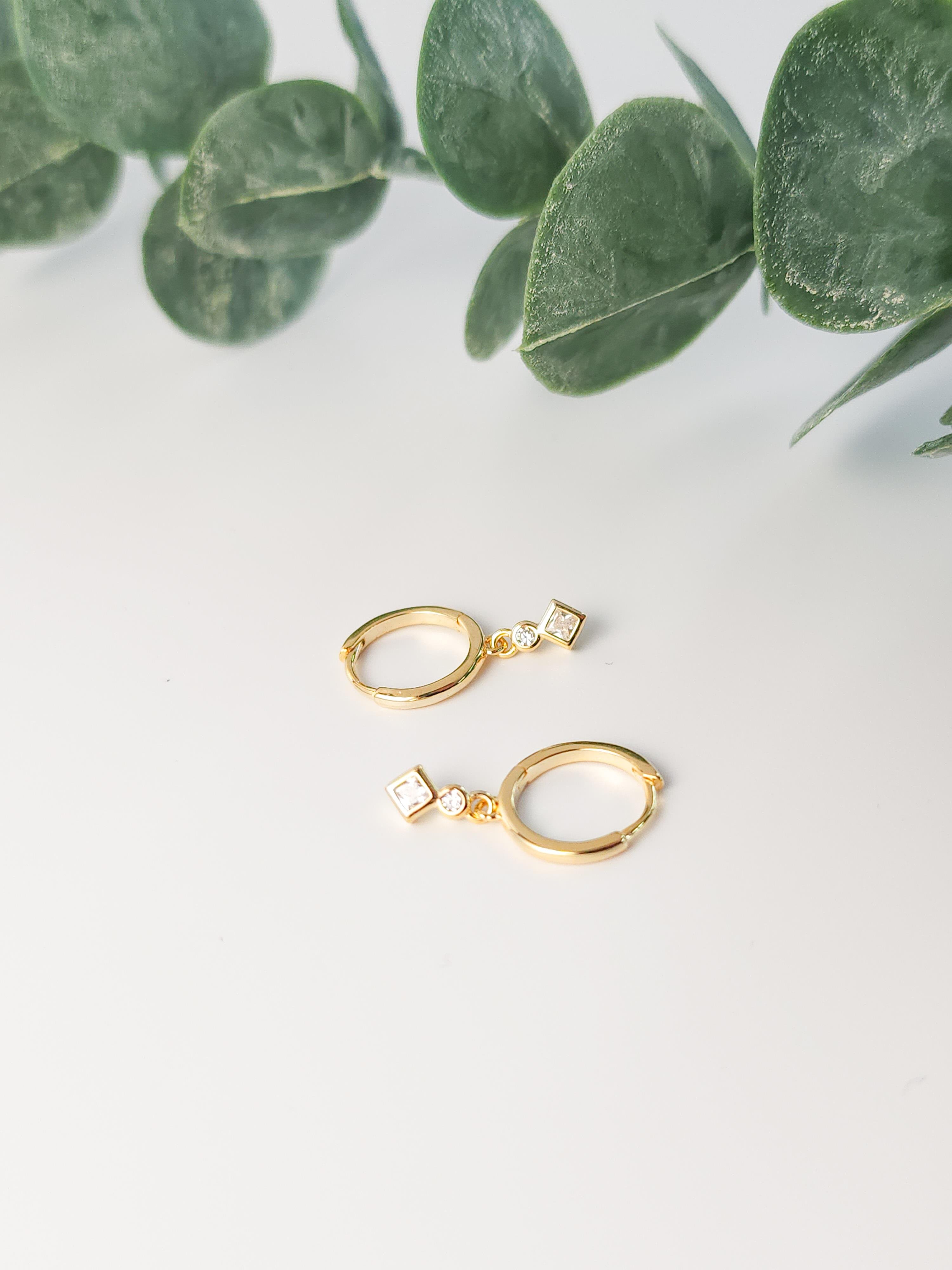 Doğal Taş Halka Küpe