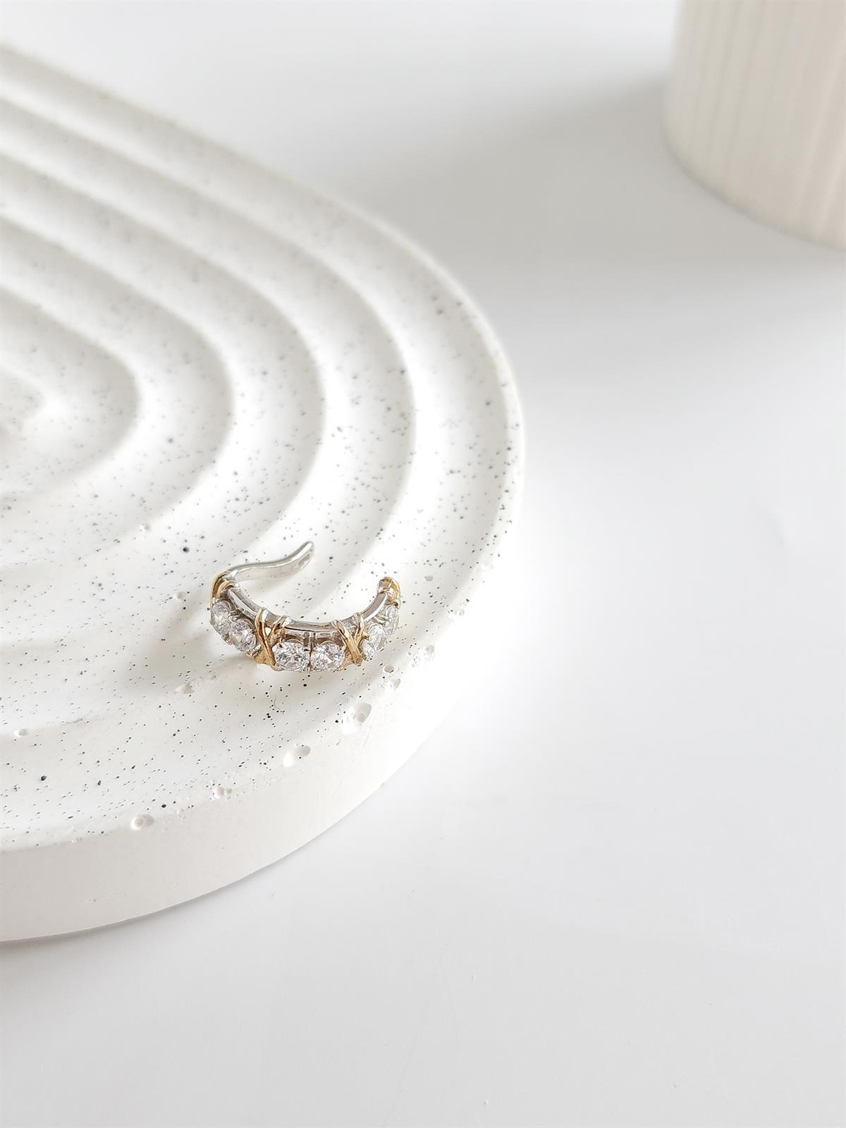 Doğal Taş Kıkırdak Küpe