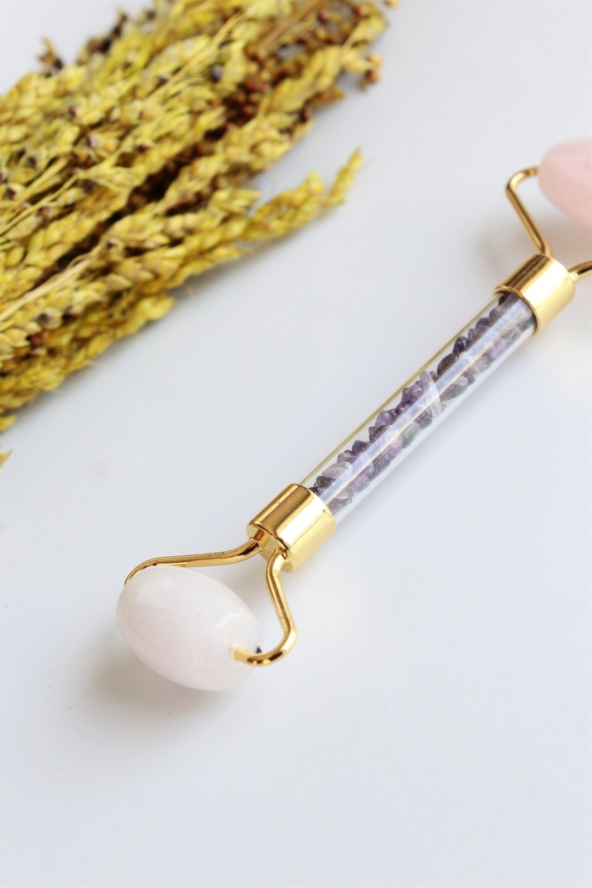 Doğal Taş Roller ( Pembe Kuvars )