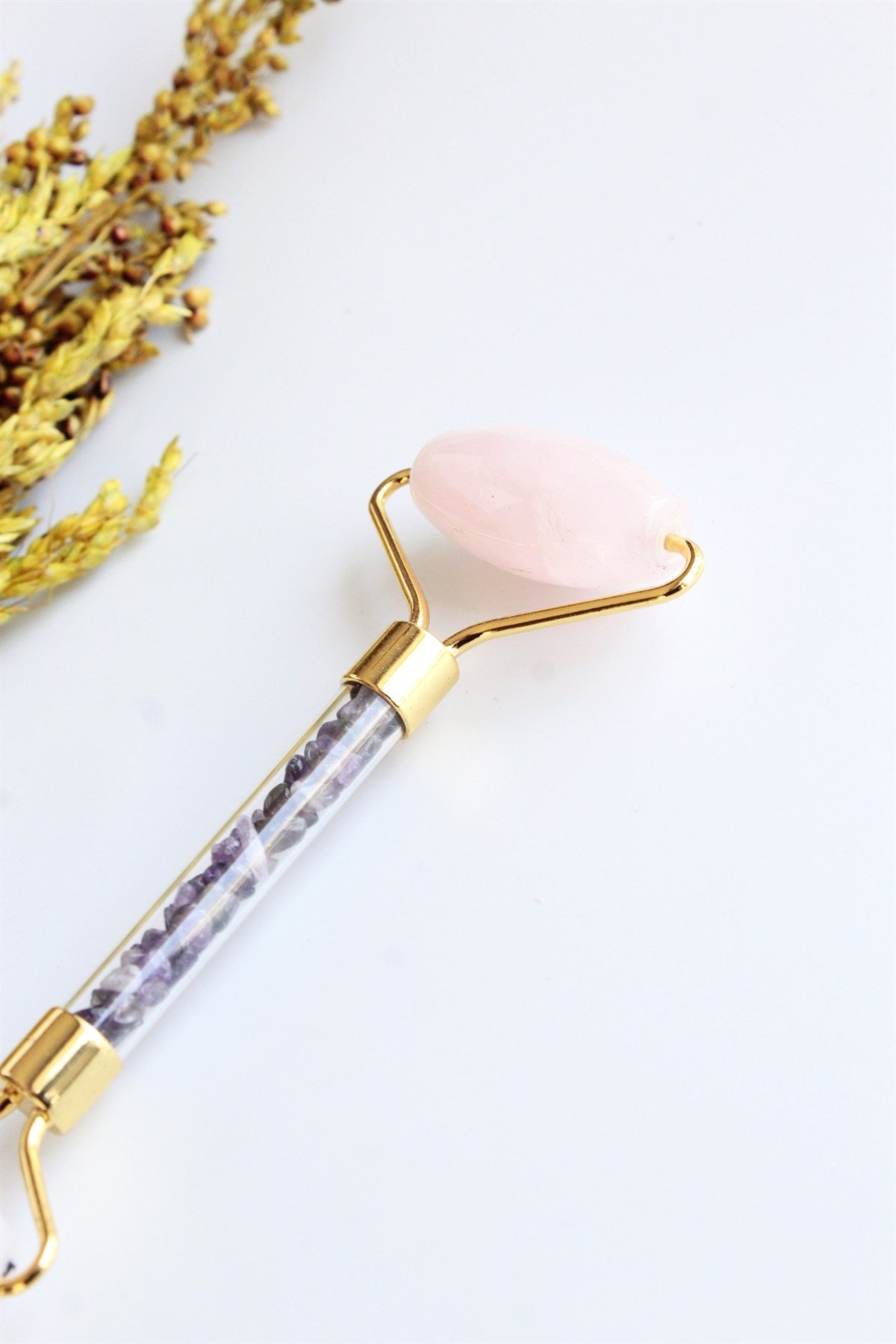 Doğal Taş Roller ( Pembe Kuvars )