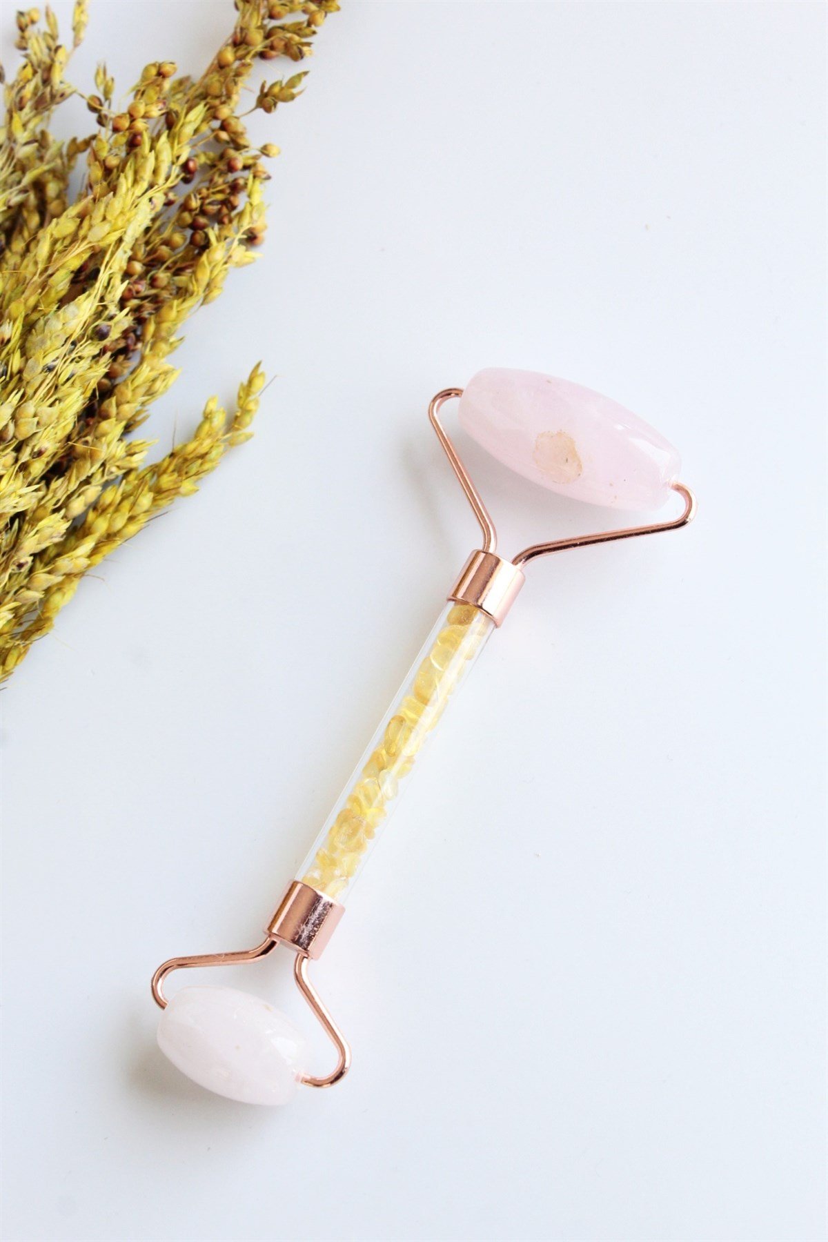 Doğal Taş Roller ( Pembe Kuvars )