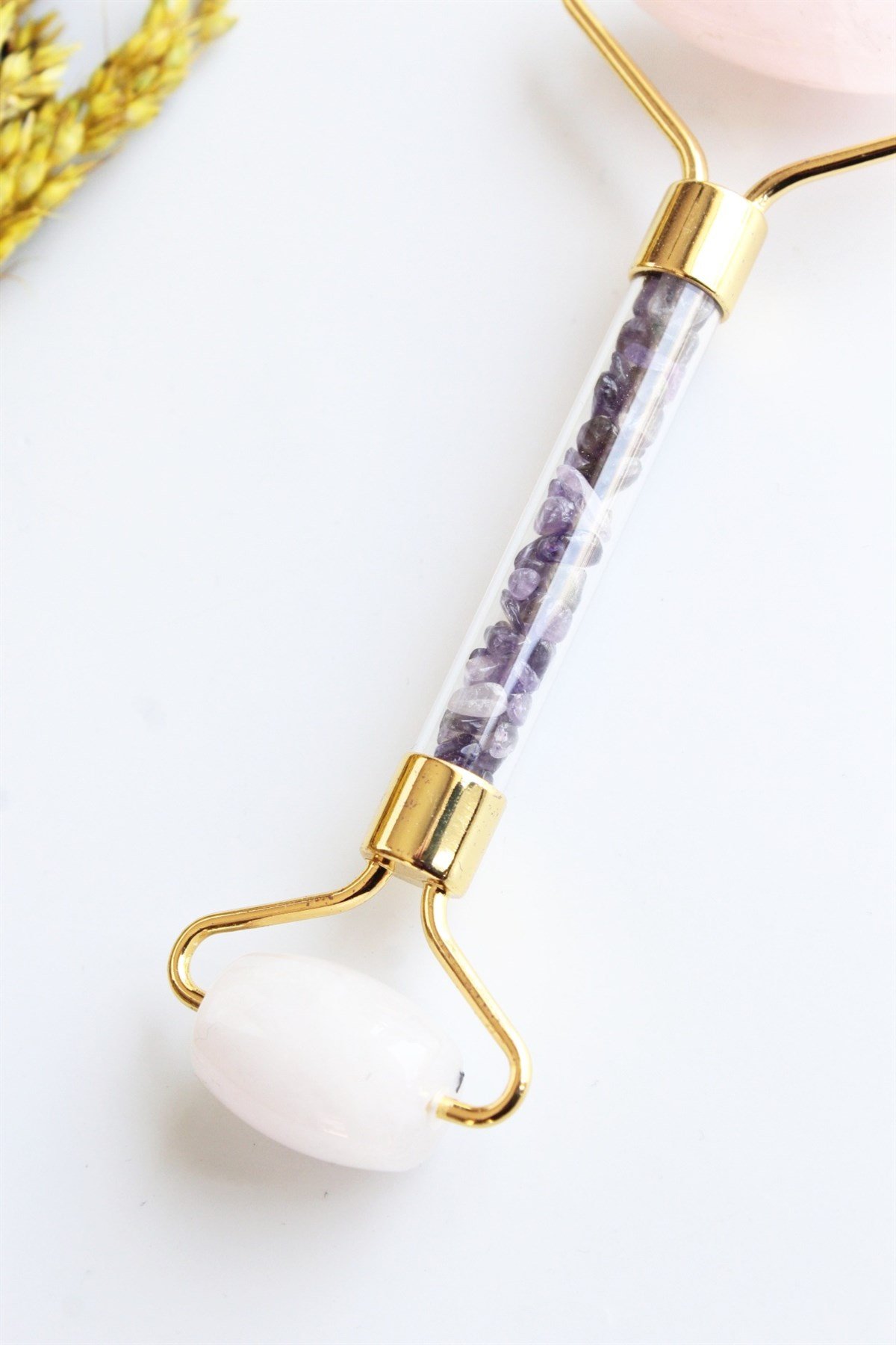 Doğal Taş Roller ( Pembe Kuvars )