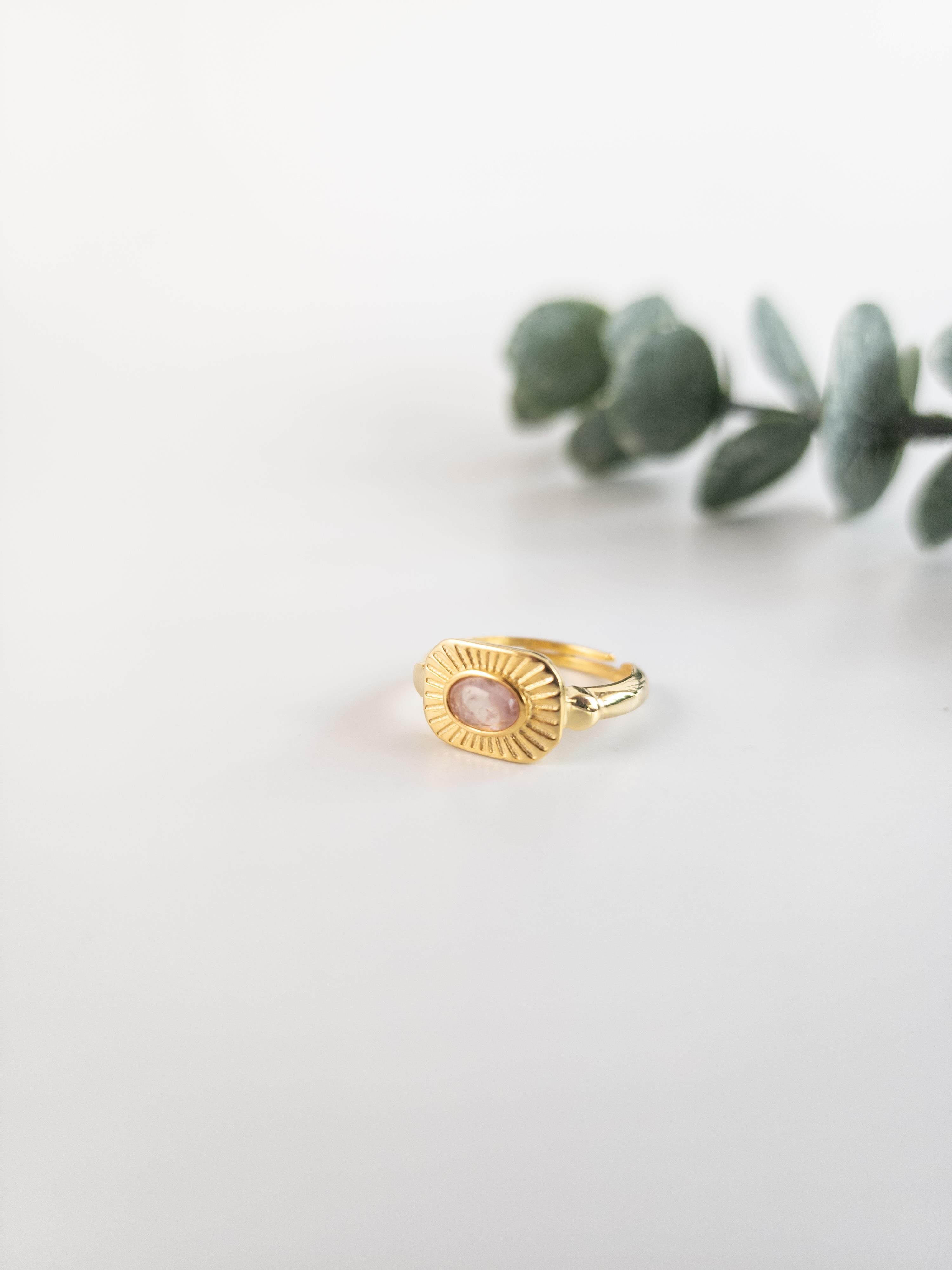 Doğal Taş Sun Yüzük