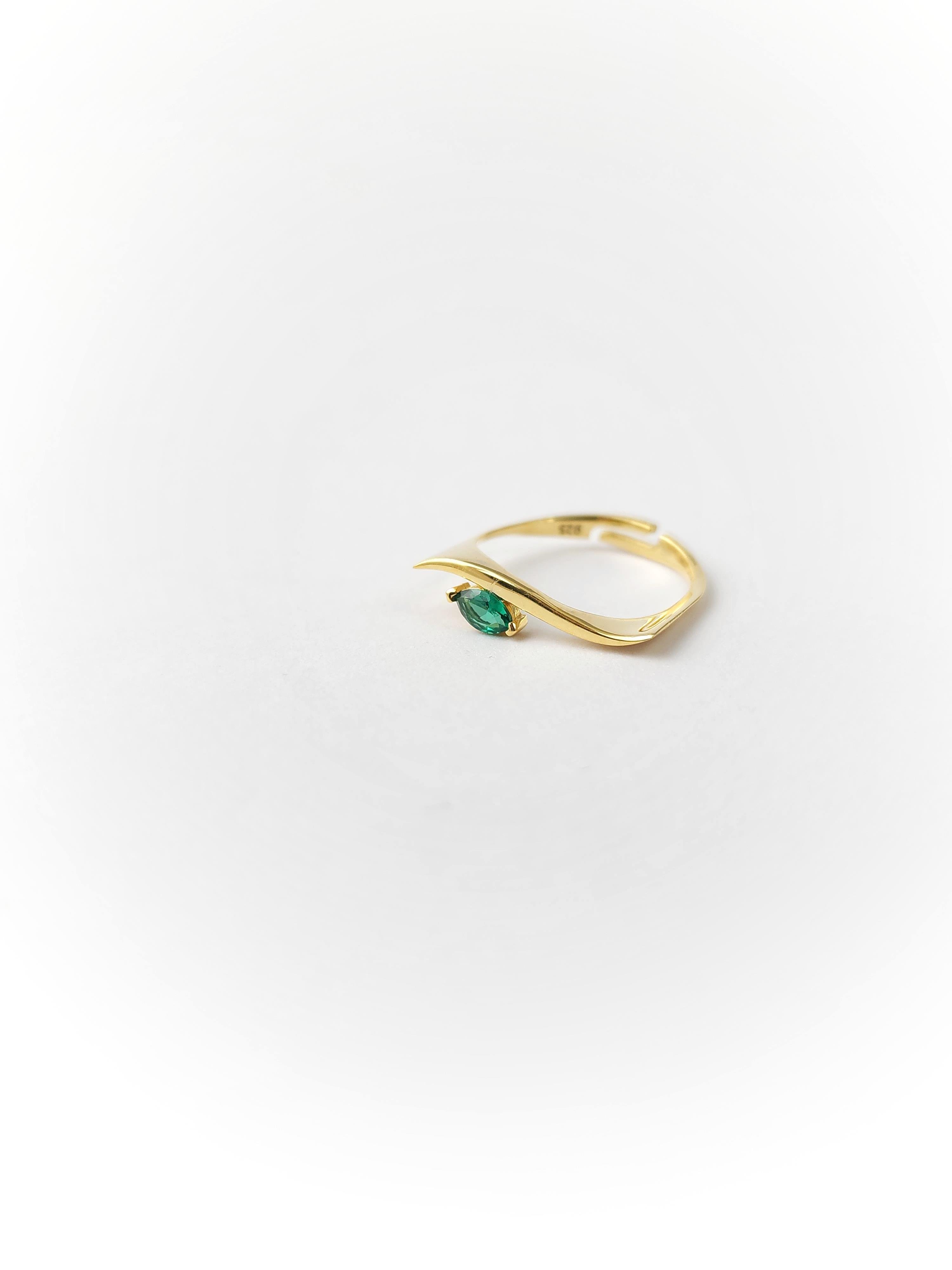 Doğal Taş Wave 2 Yüzük