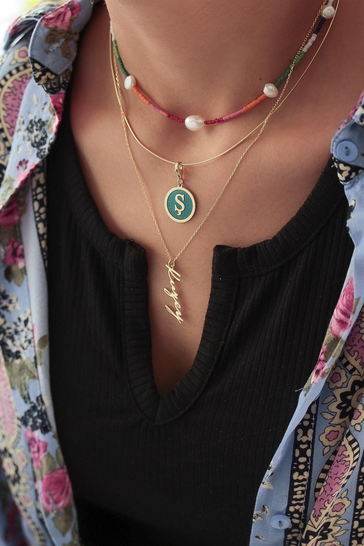 El Yazısı İsim Kolye