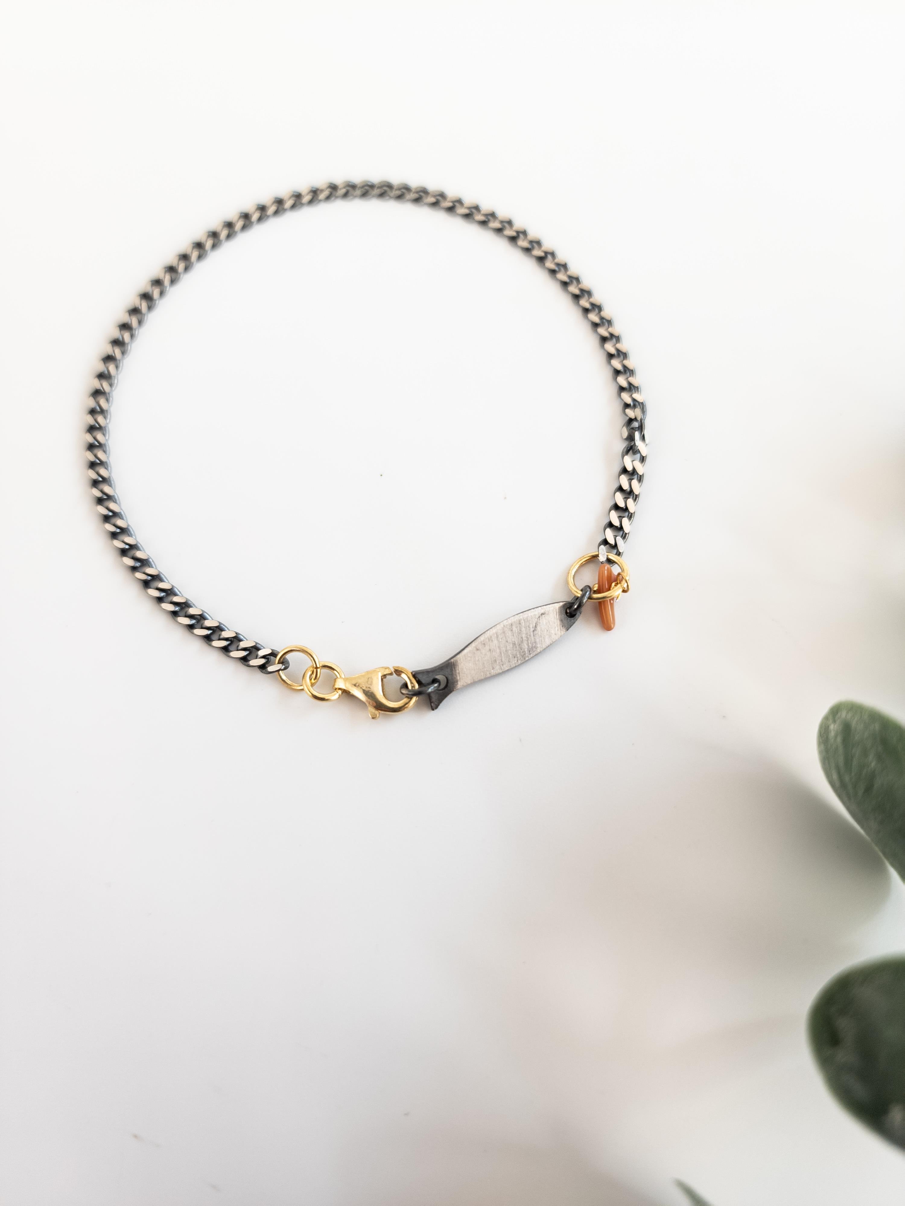 Erkek Balık Chain Bileklik