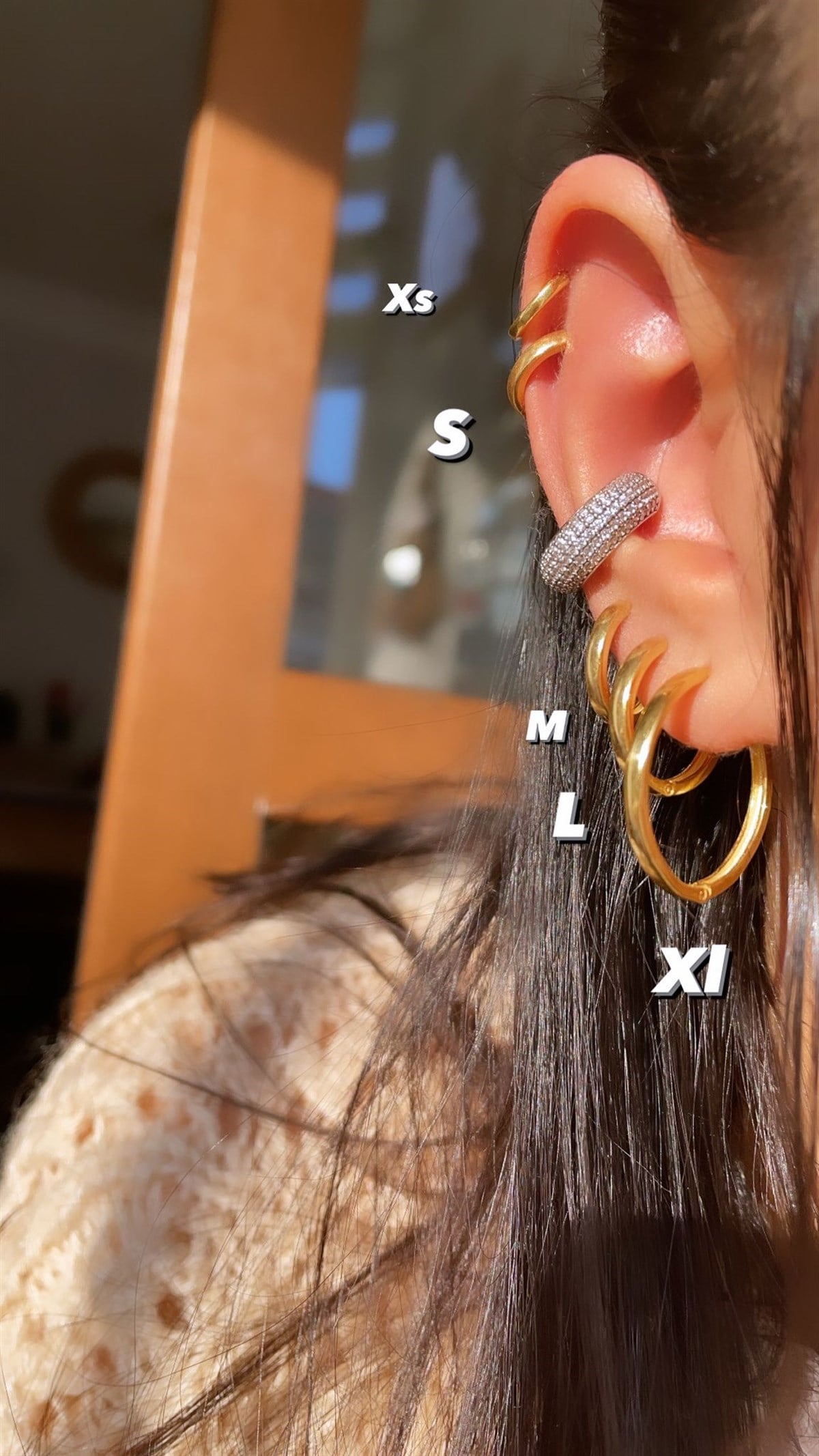 Halka Küpe ( Tek - Xl )