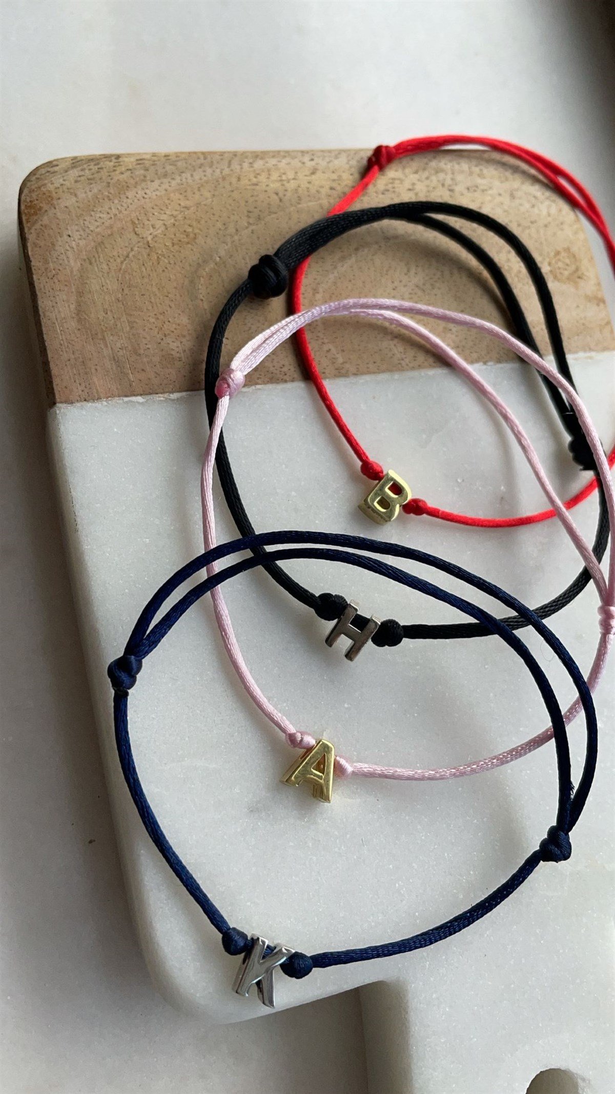 Harf Bileklik ( Çift )