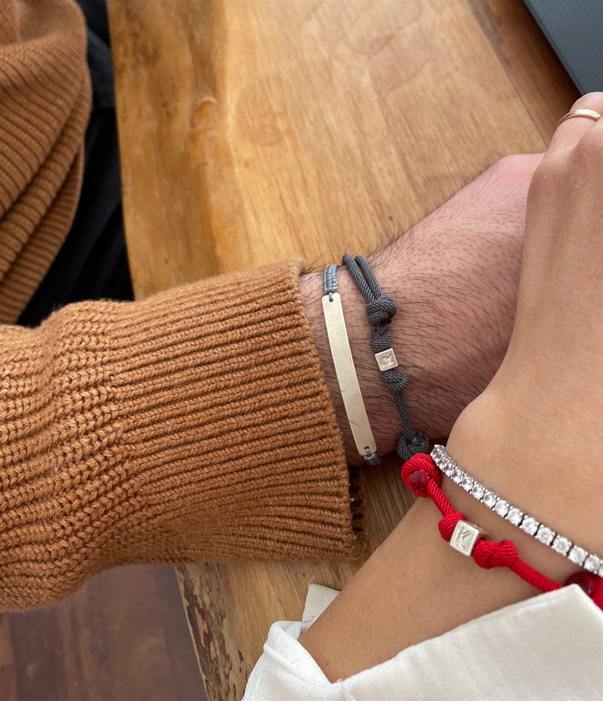 Harf Bileklik ( Çift )