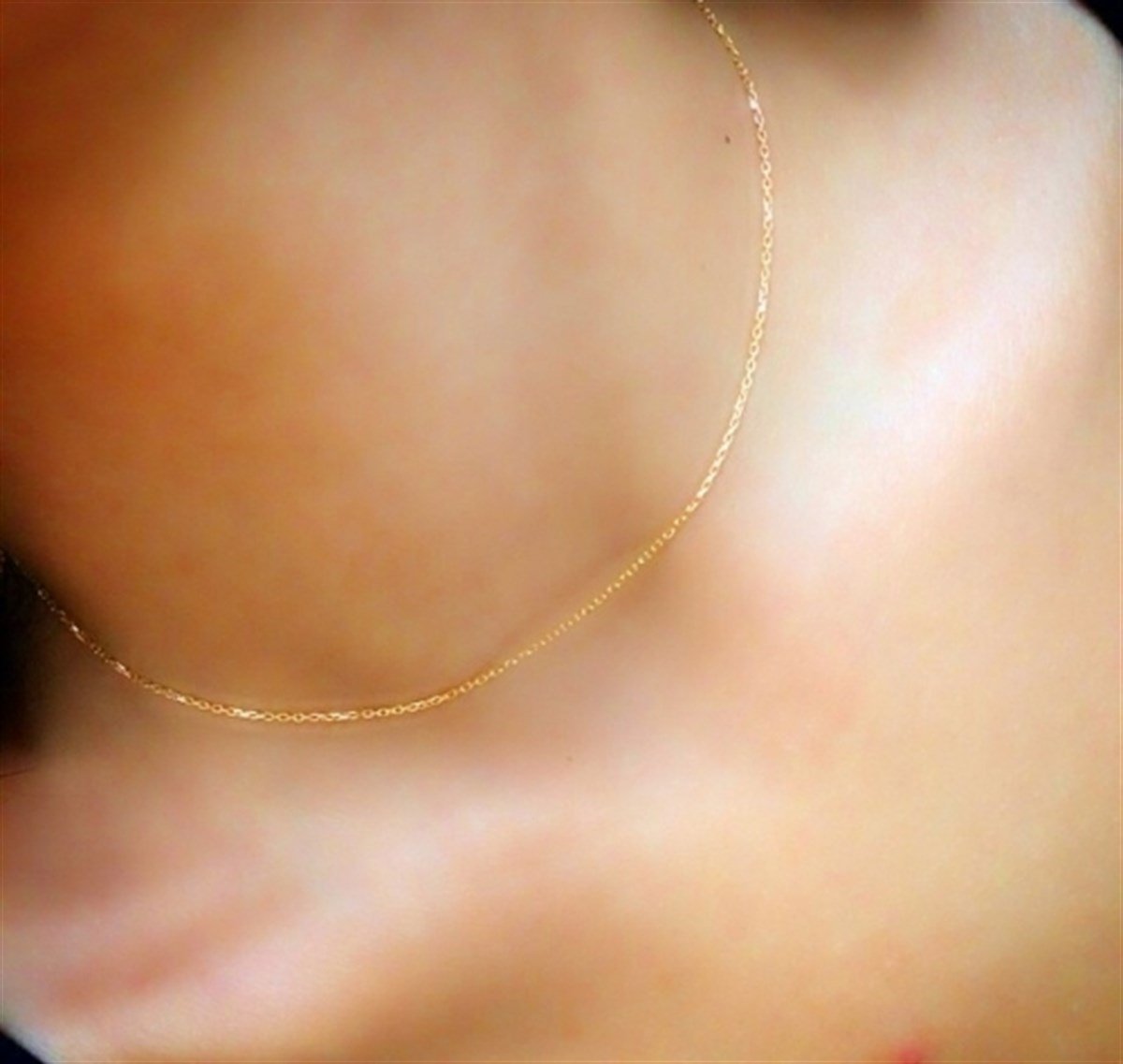 İnce Gold Düz Zincir
