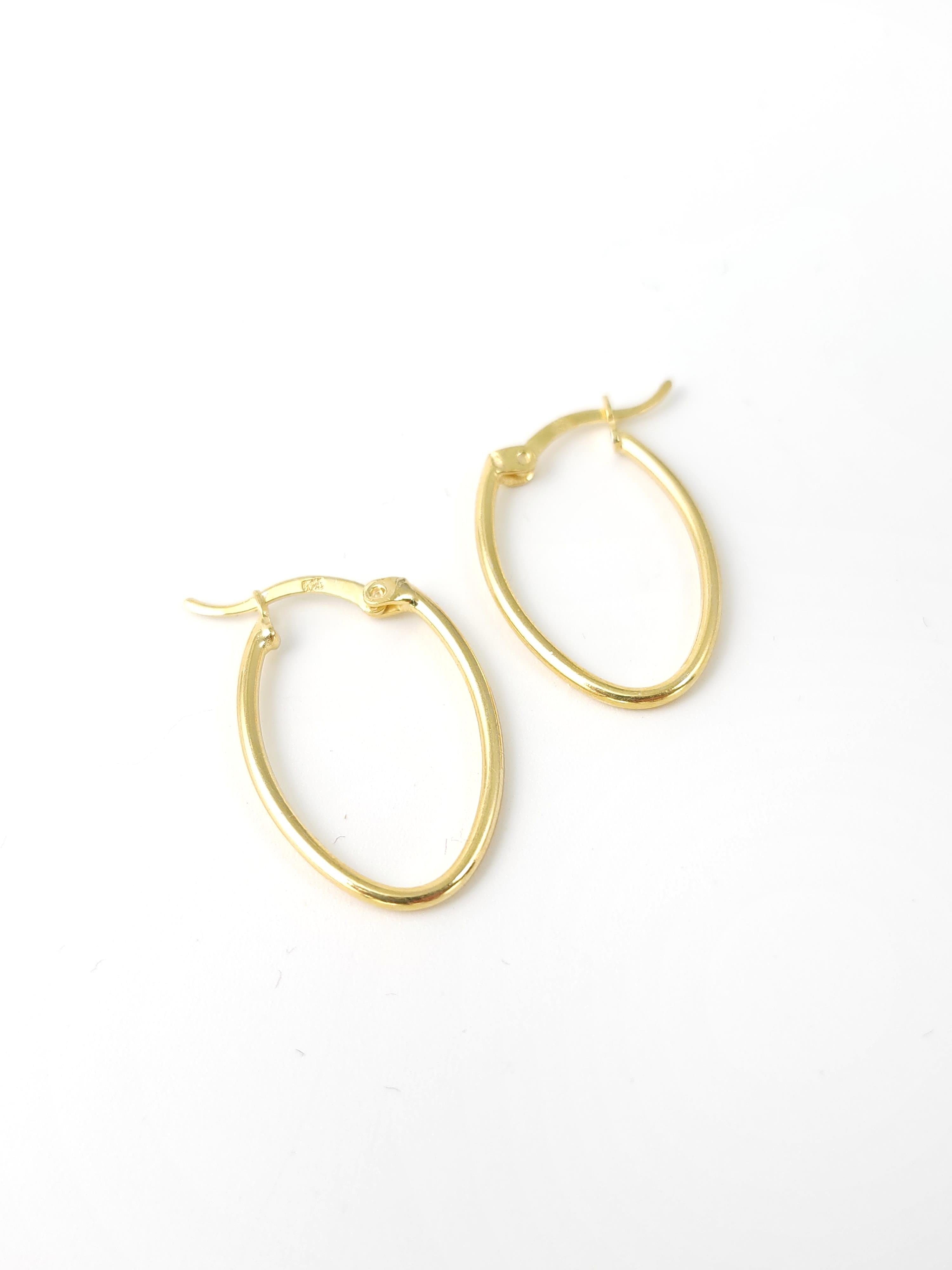 İnce Sepet Halka Küpe