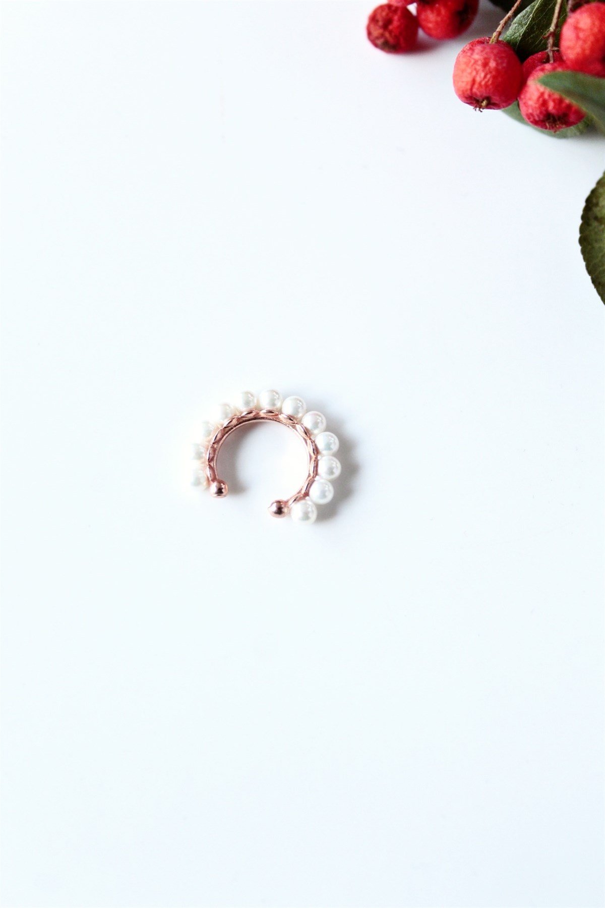 İnci Kıkırdak Küpe