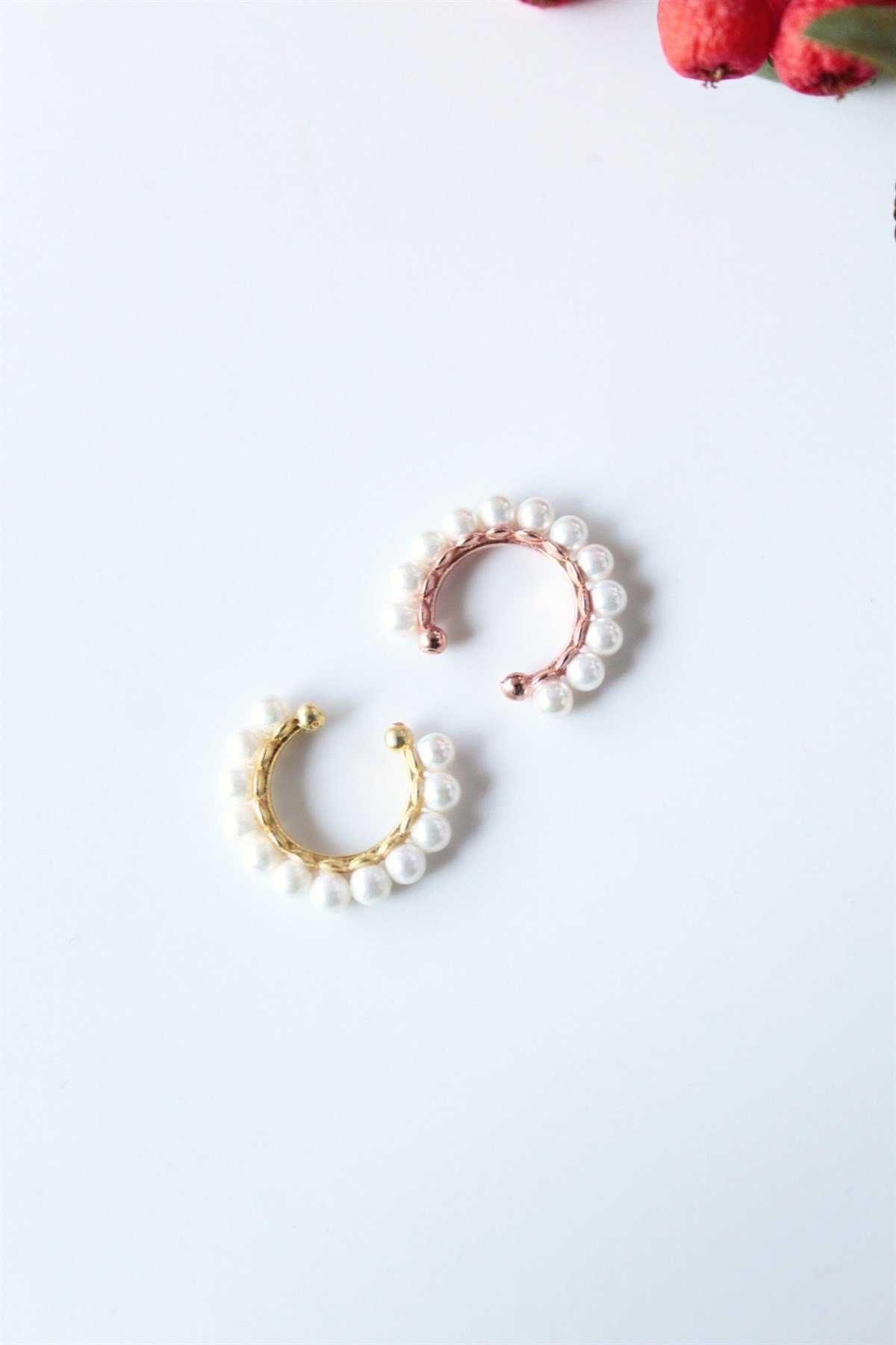 İnci Kıkırdak Küpe