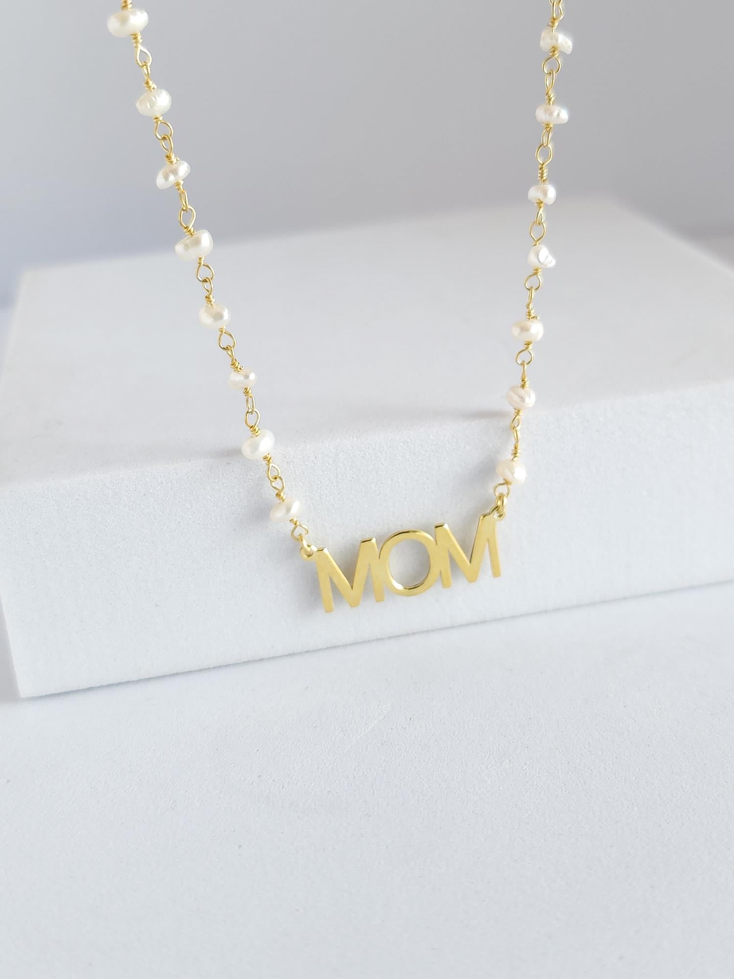 İnci Mom Kolye
