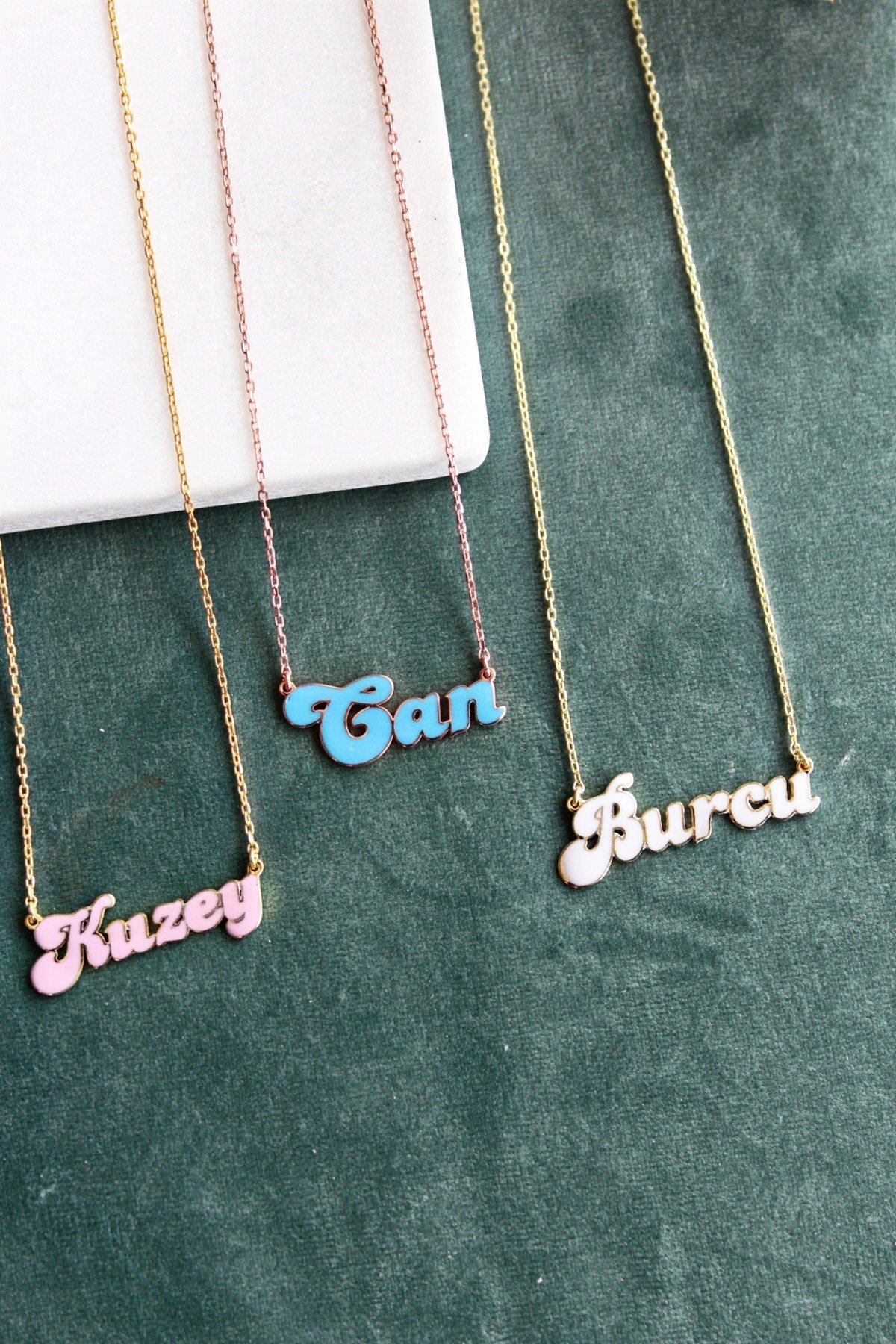 İsim Kolye ( Pembe )